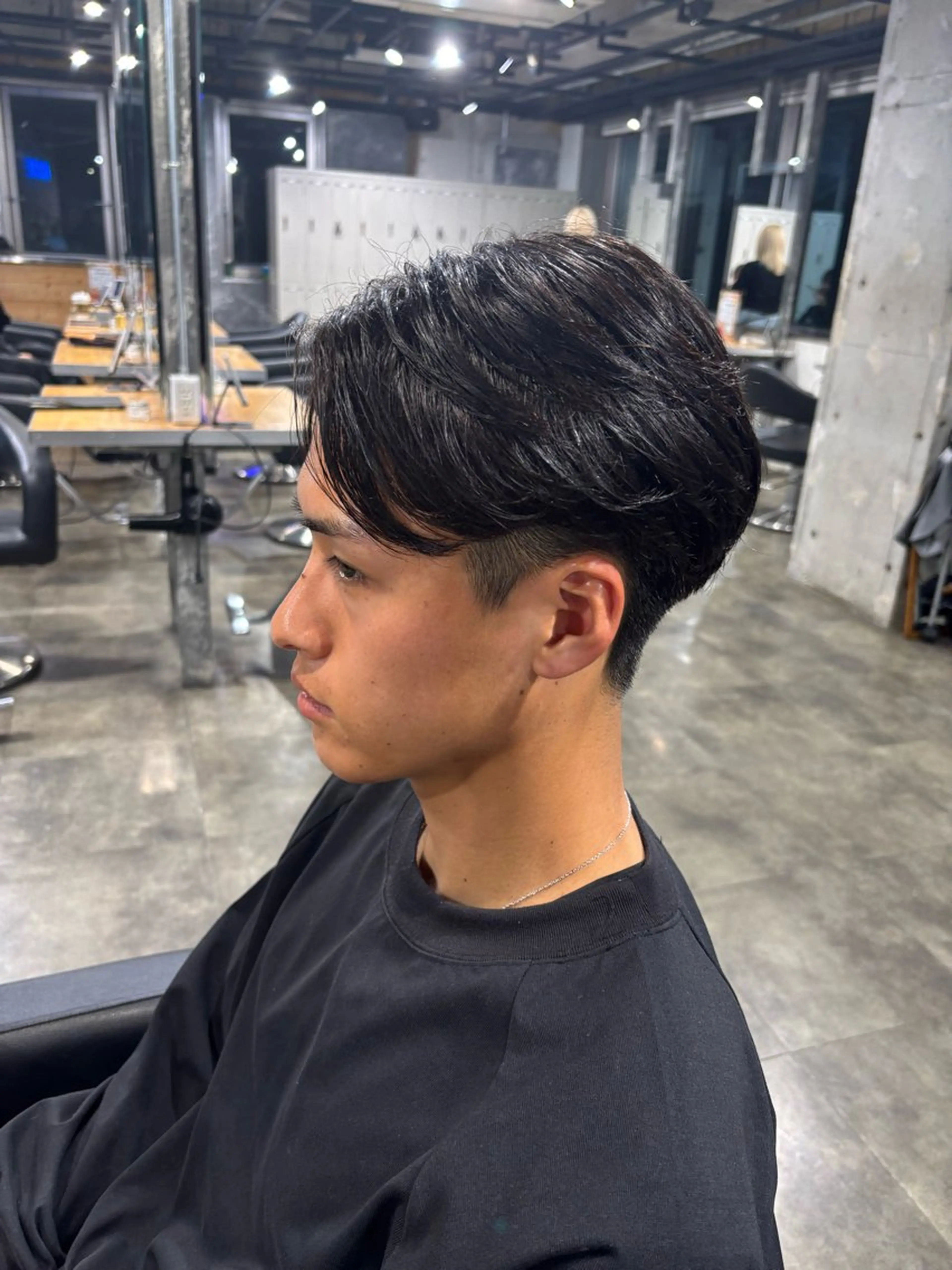 メンズ カット パーマ 🪽直毛男子の救世主 🪽フェザーパーマのヘアスタイル