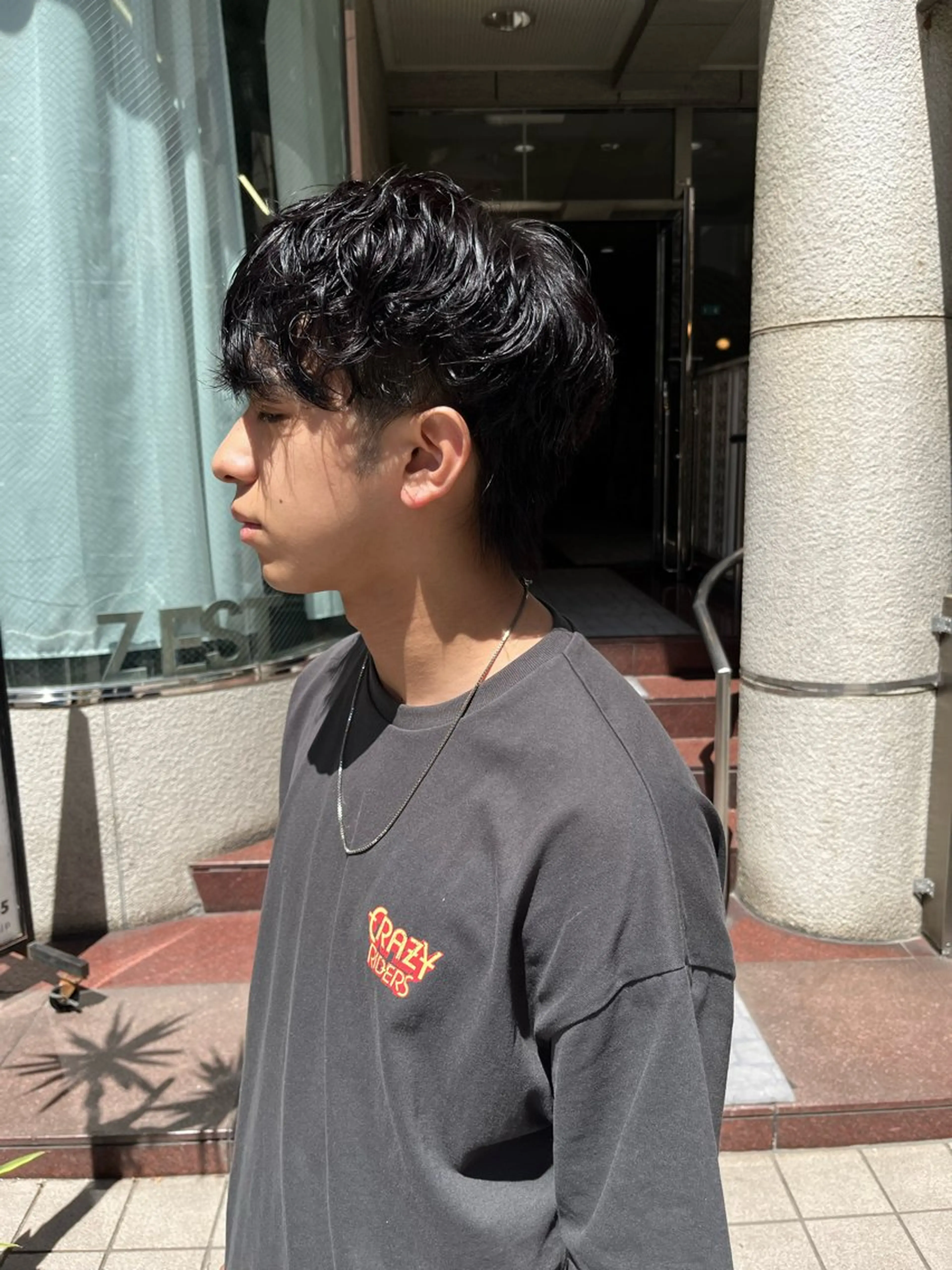 パーマ メンズ カット パーマ 立川サラスト/ ku-ta🎟のヘアスタイル