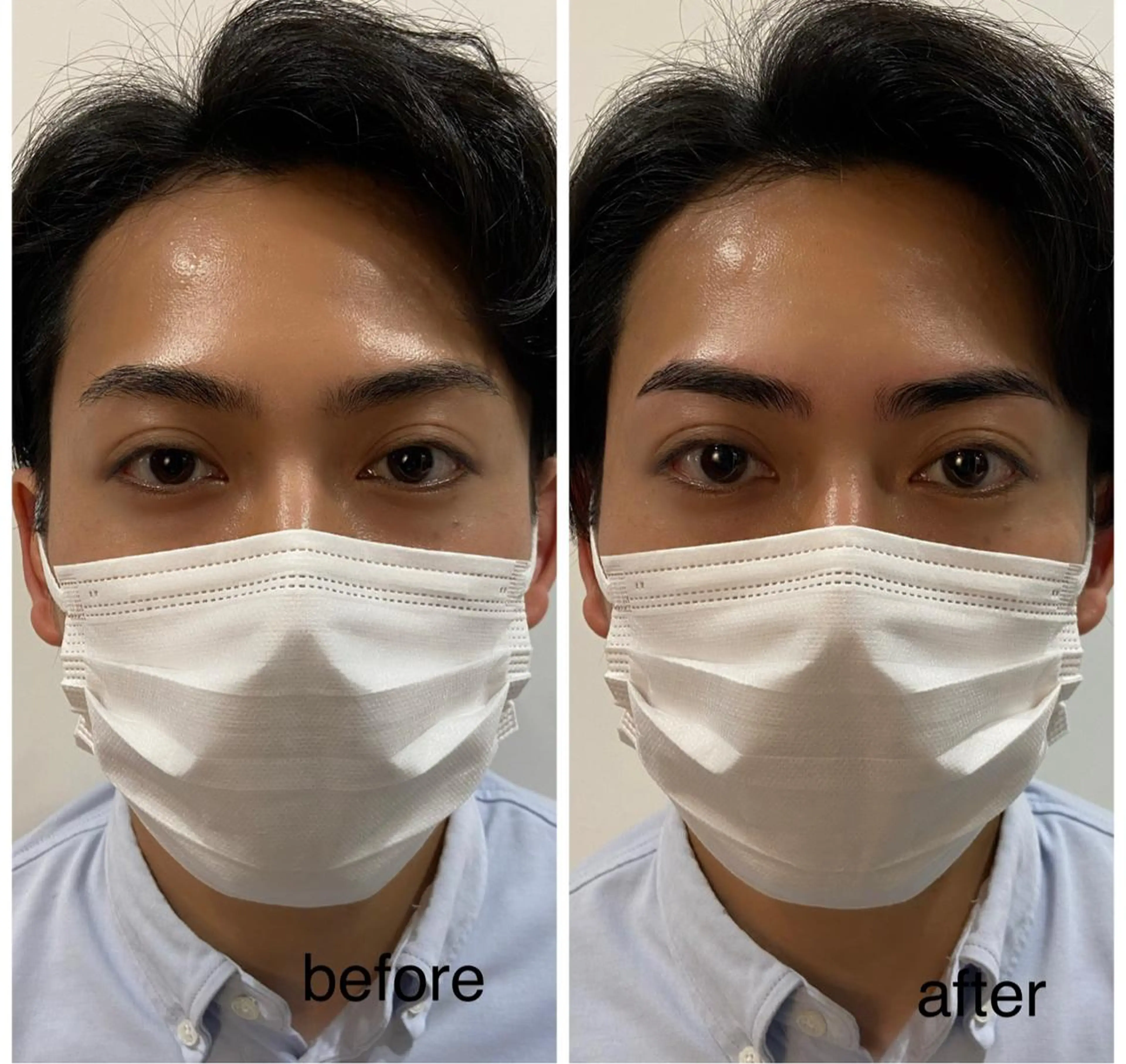 メンズ アイブロウ ブロウリスト nagaのマツエク・マツパデザイン