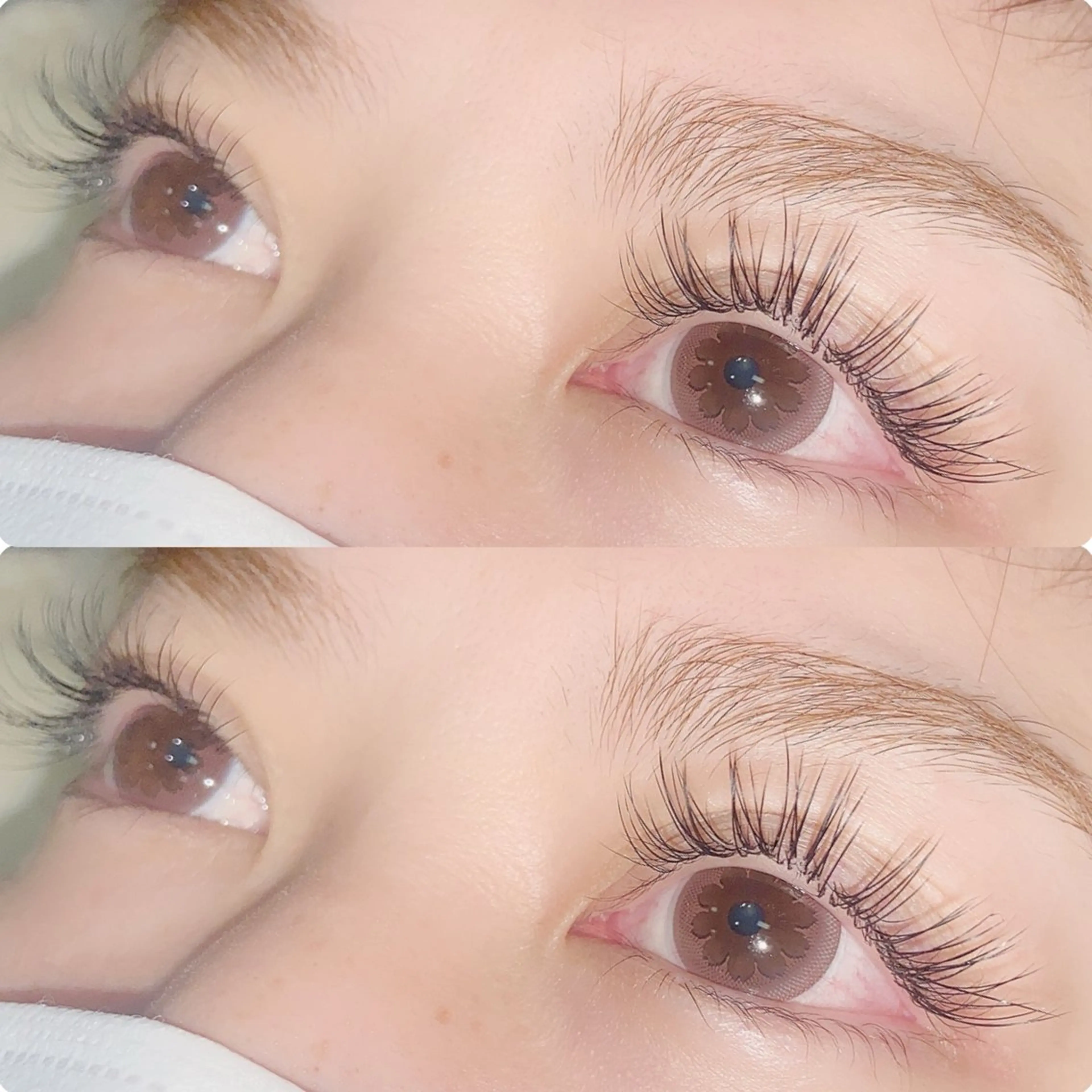 マツエク・マツパ 目尻長め マツエク hikari 🌻*.ﾟのマツエク・マツパデザイン