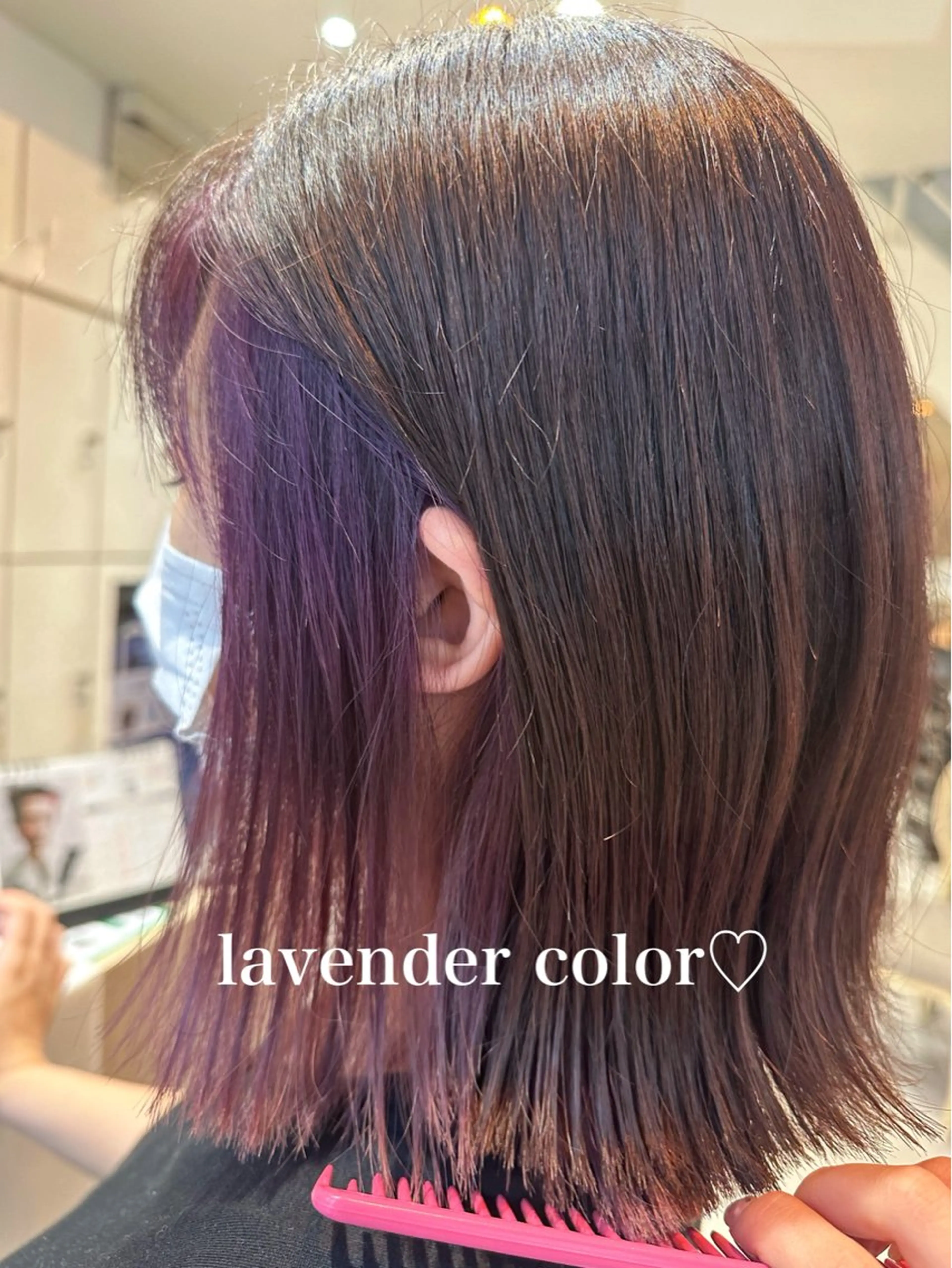 カラー カット ヘアカラー トリートメント 美髪矯正/渡辺 りんのヘアスタイル