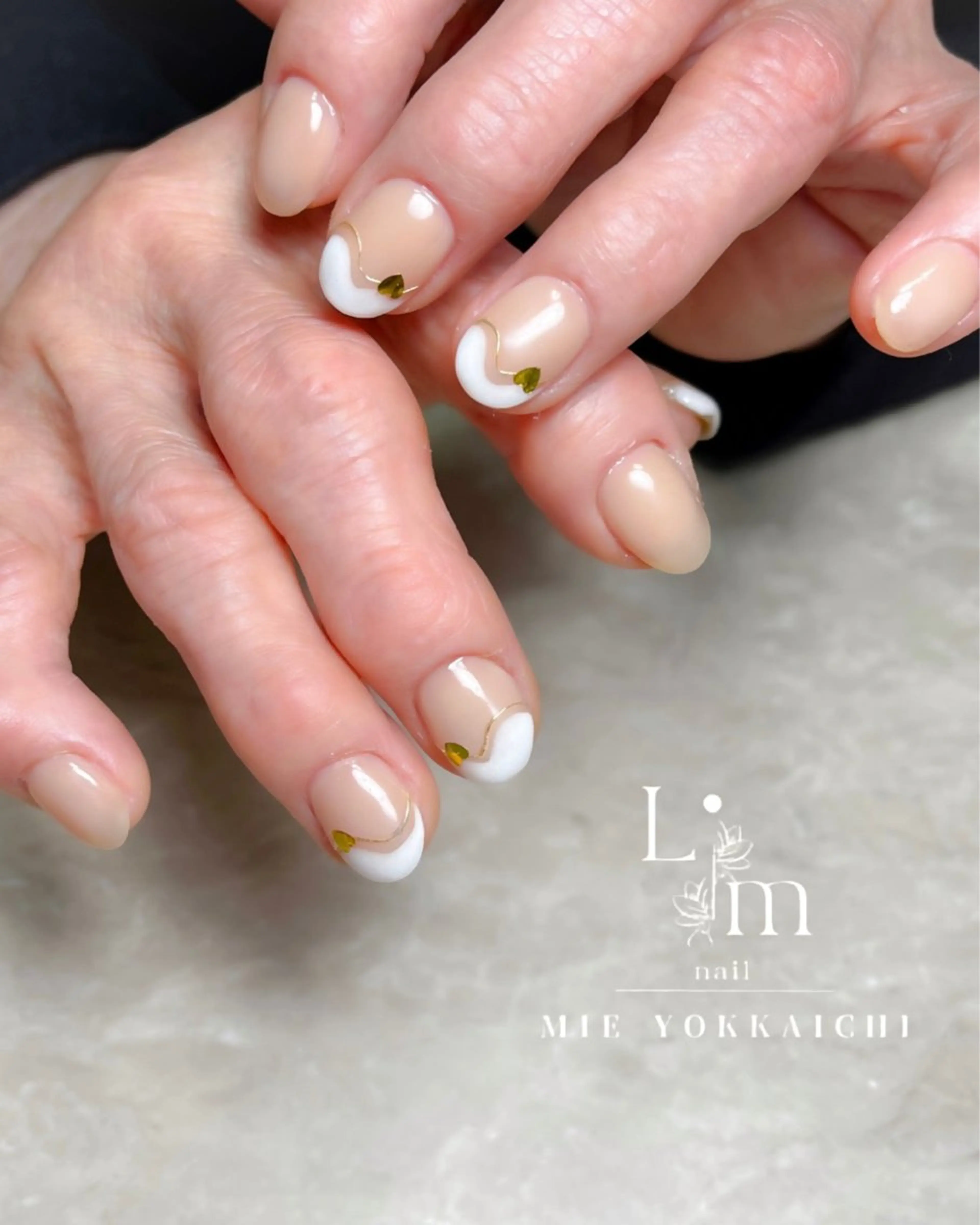ネイル アートネイル オフィスネイル Li.m nail リム ネイルのネイルデザイン