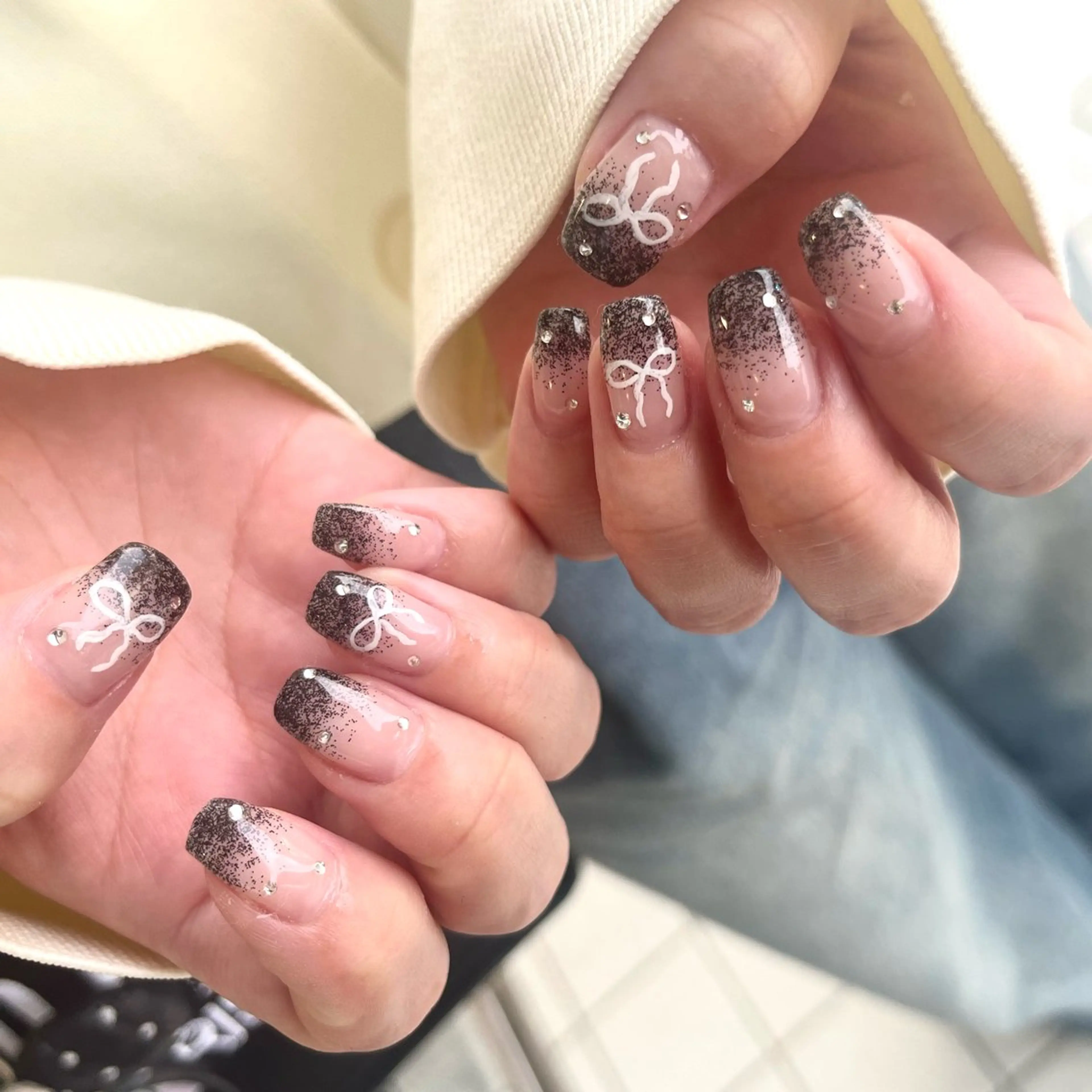 ネイル eight横浜☁️ くまべのネイルデザイン