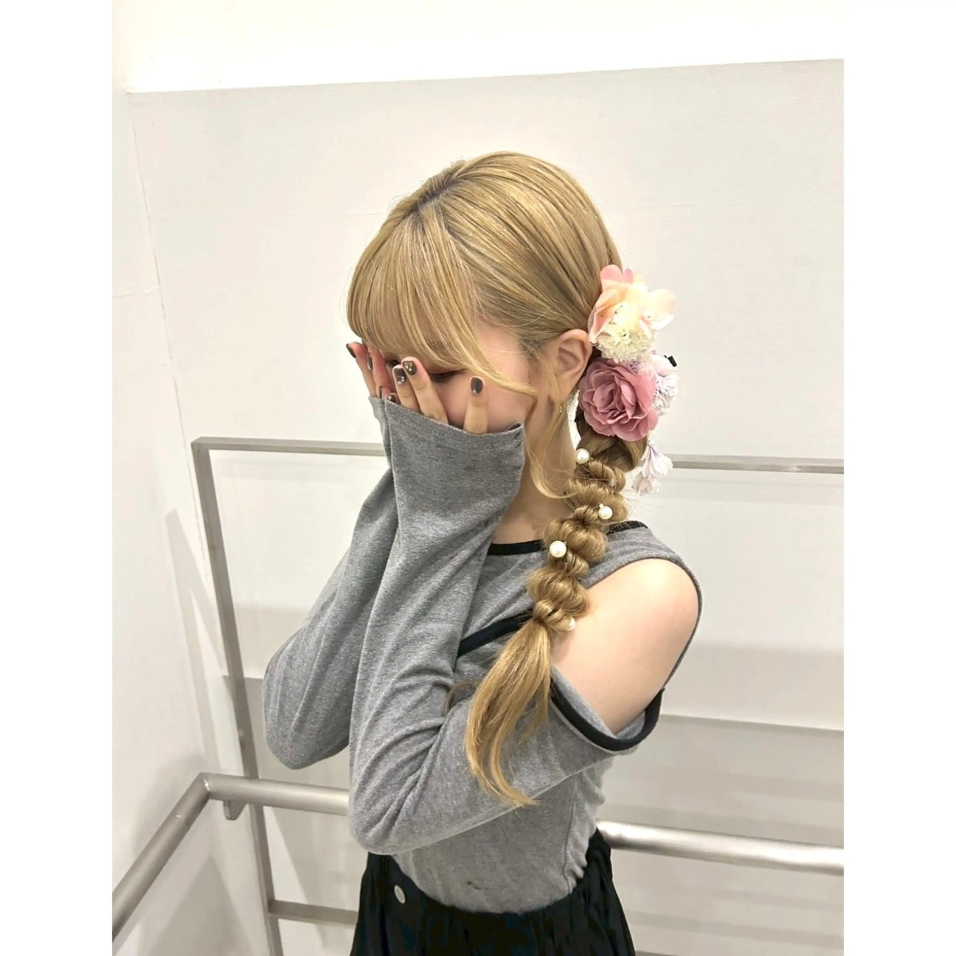 ロング 浴衣 ヘアセット 🎀HARU ボブ/ヘアセット🫧のヘアスタイル