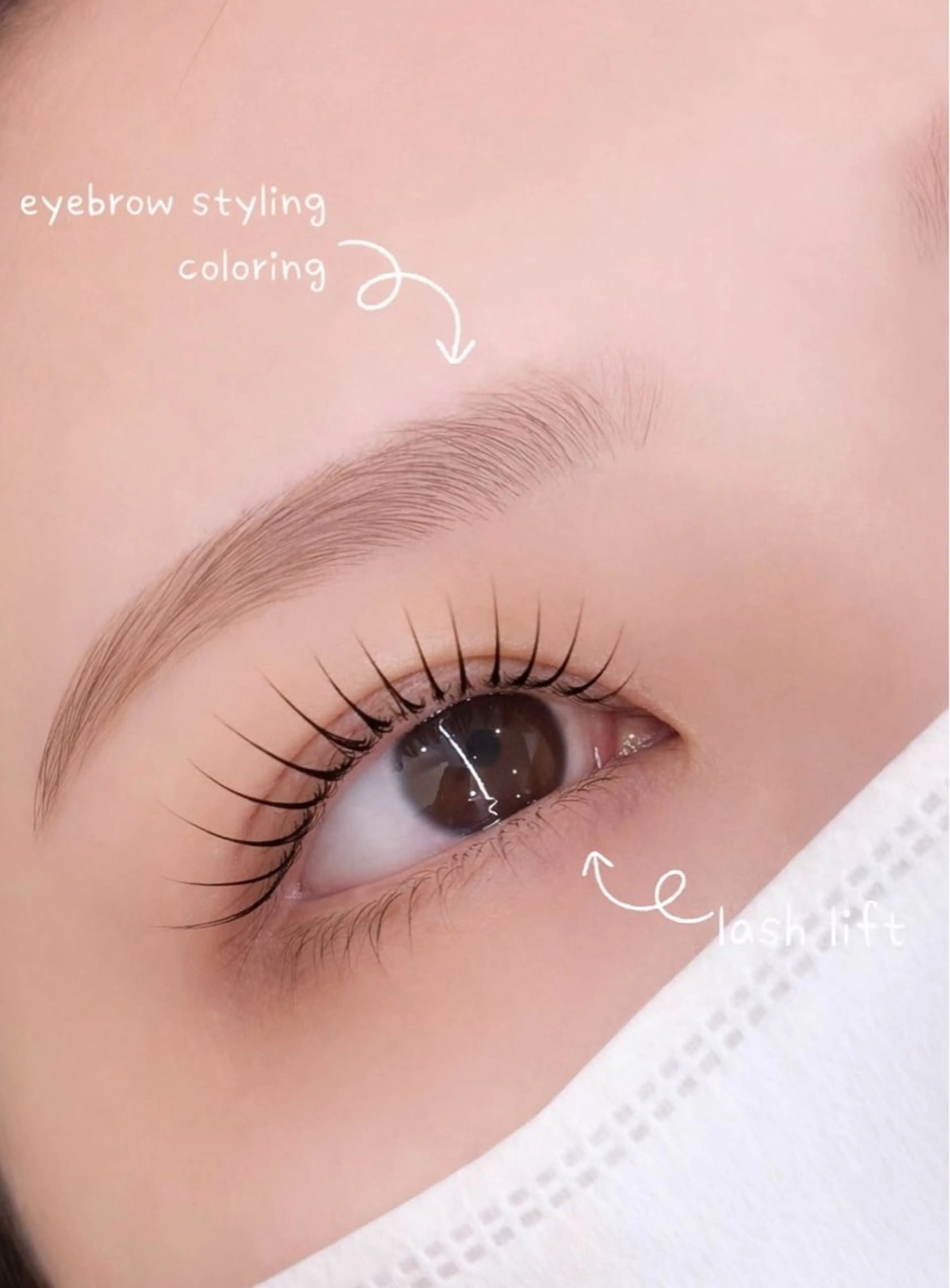 🧸 1時間で垢抜け 🧸 眉wax+選べるパーマメニューの写真