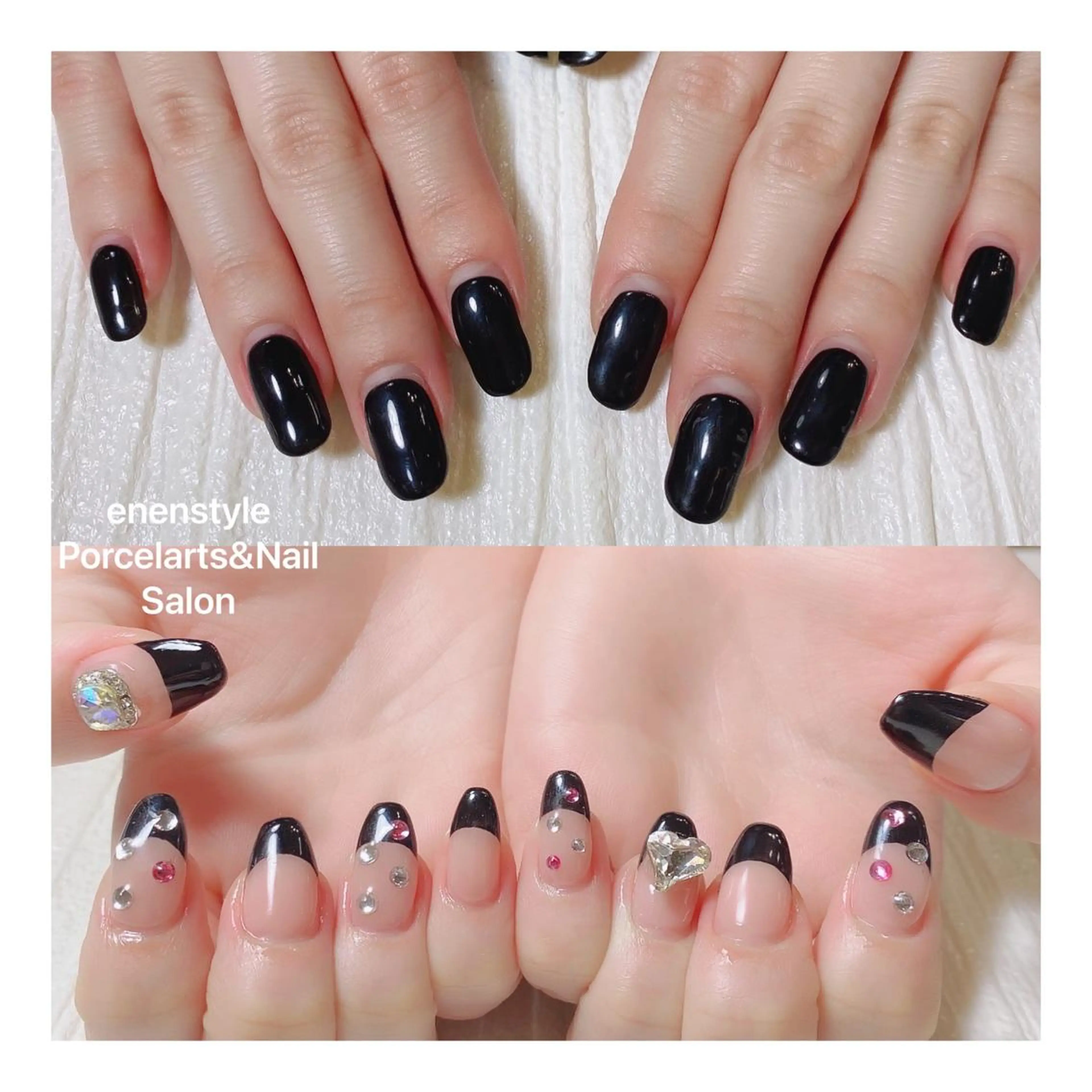 ミディアム ネイル ハンドネイル 👑enen style👑のネイルデザイン