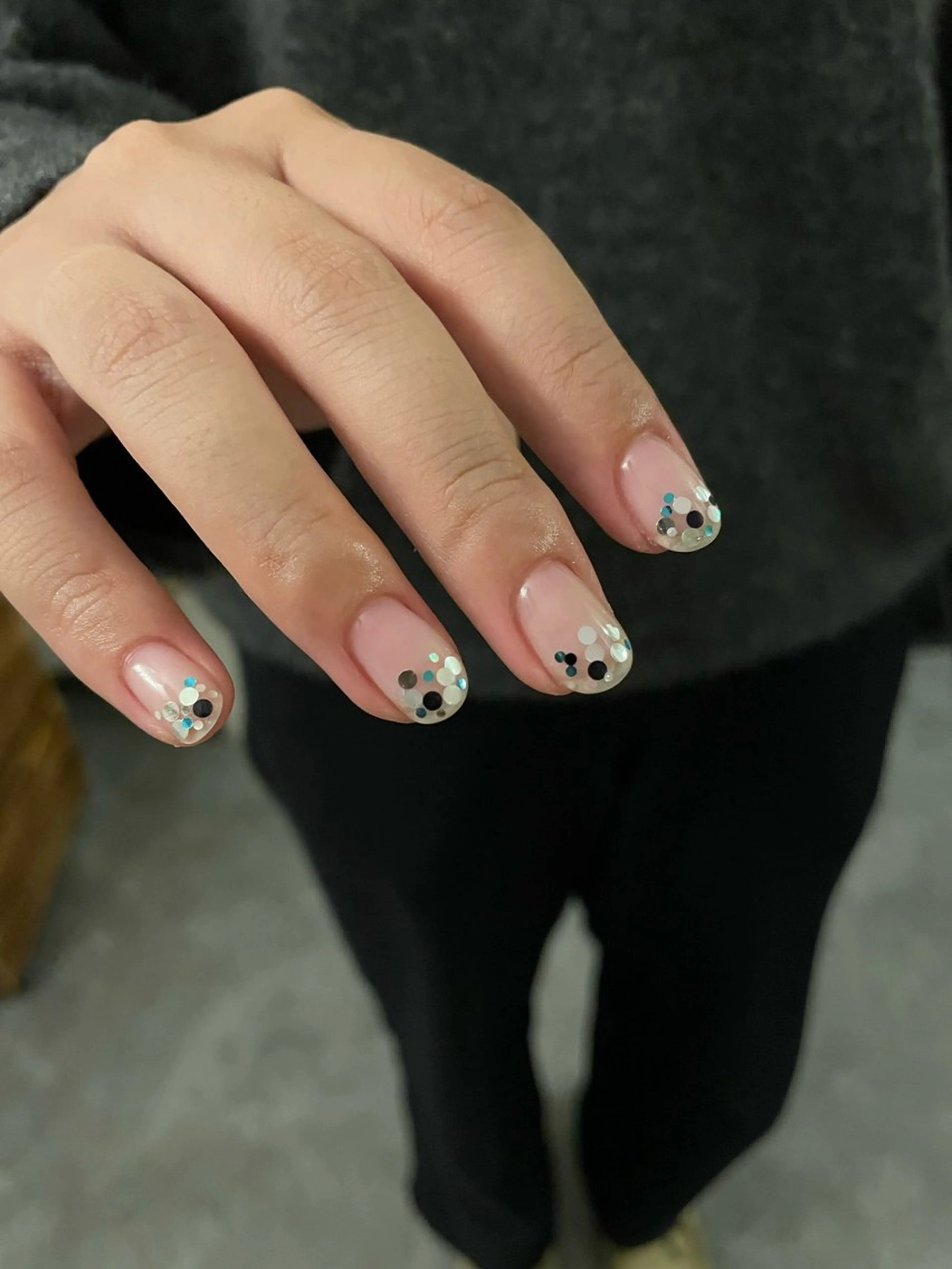 ネイル ホログラムネイル ハンドネイル roof nailのネイルデザイン