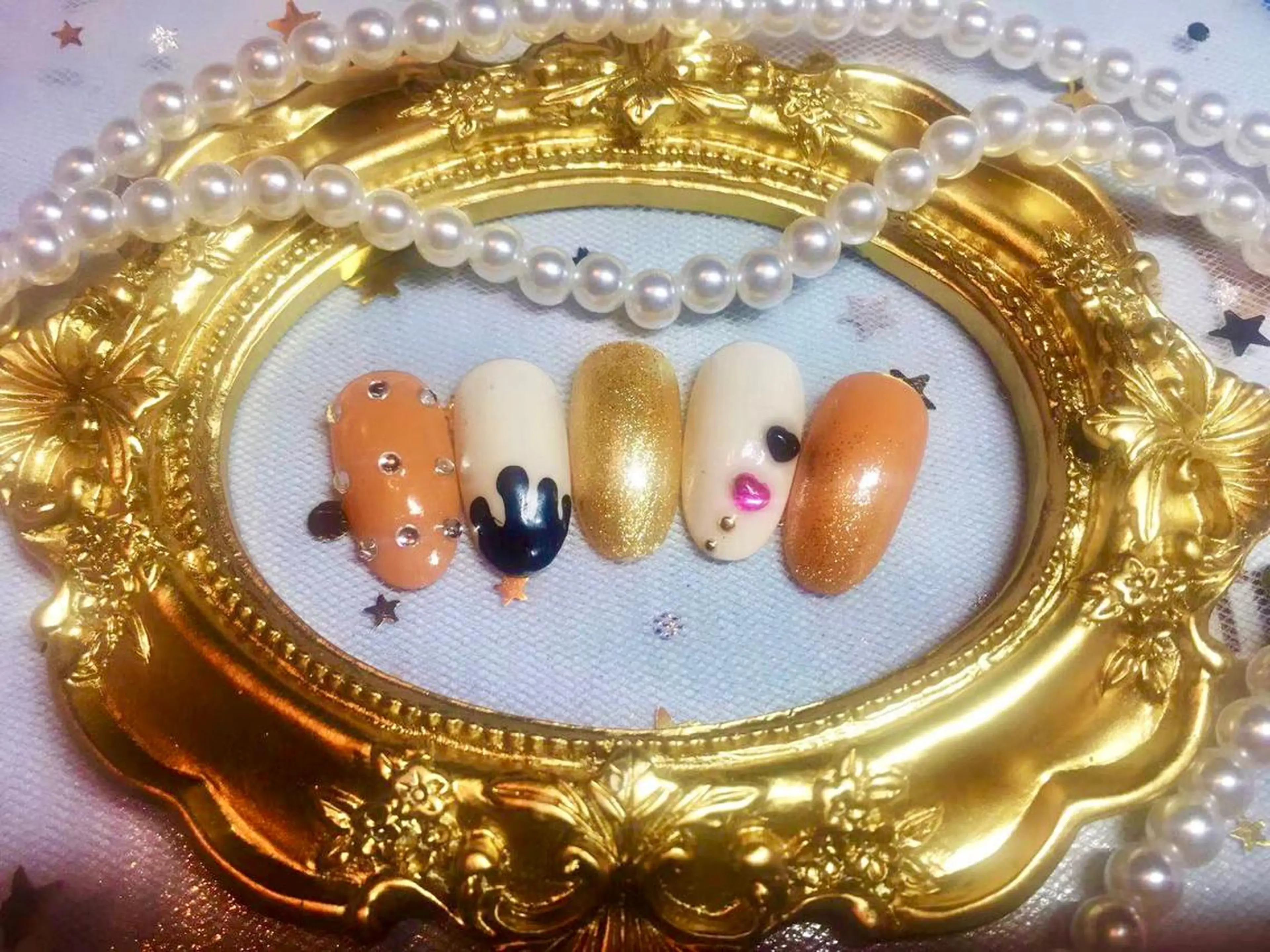 ネイル バレンタイン Melody メロディのネイルデザイン