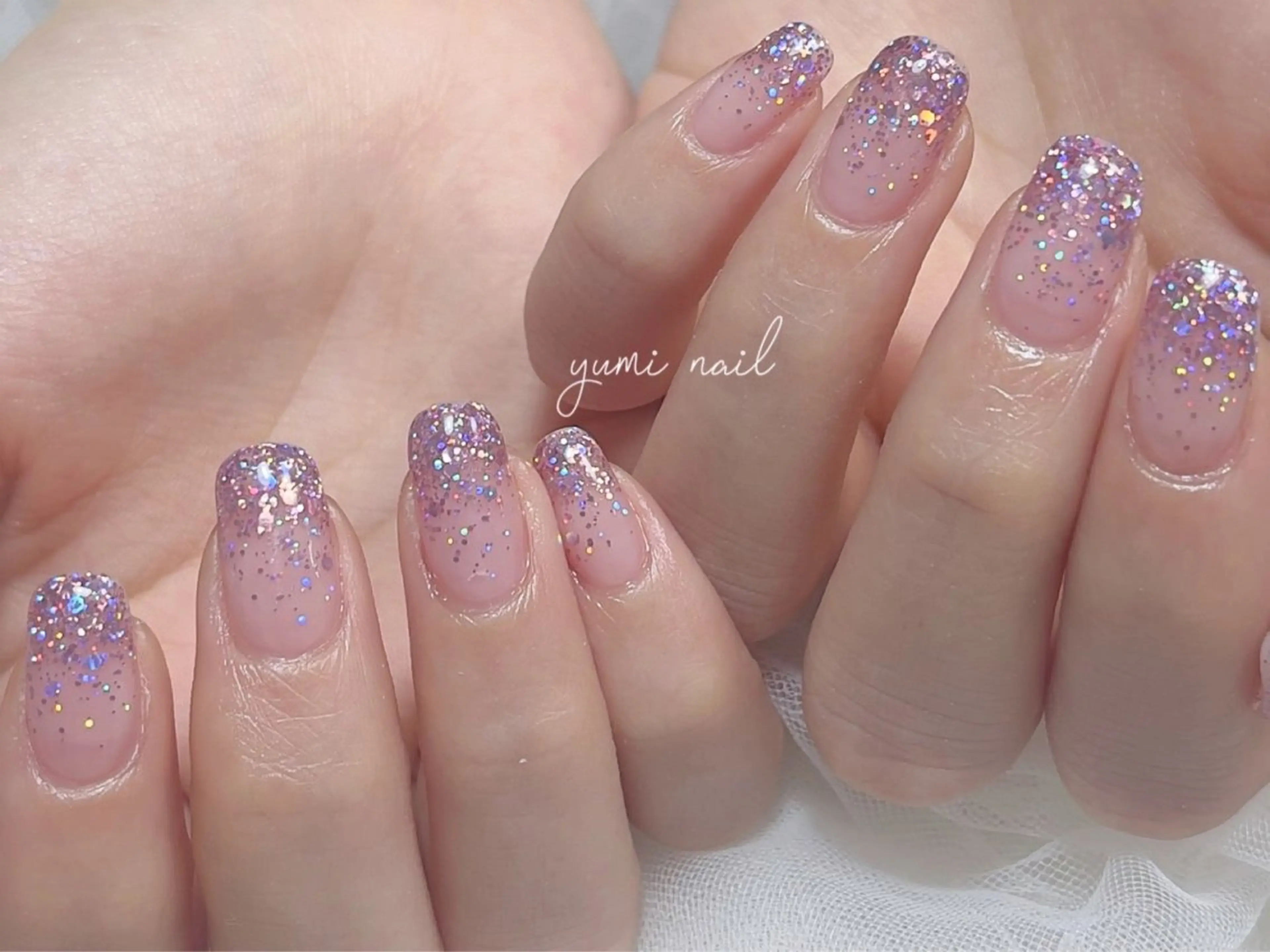 ネイル 𝐲𝐮𝐦𝐢🎀 長さ出しデザイン専門のネイルデザイン