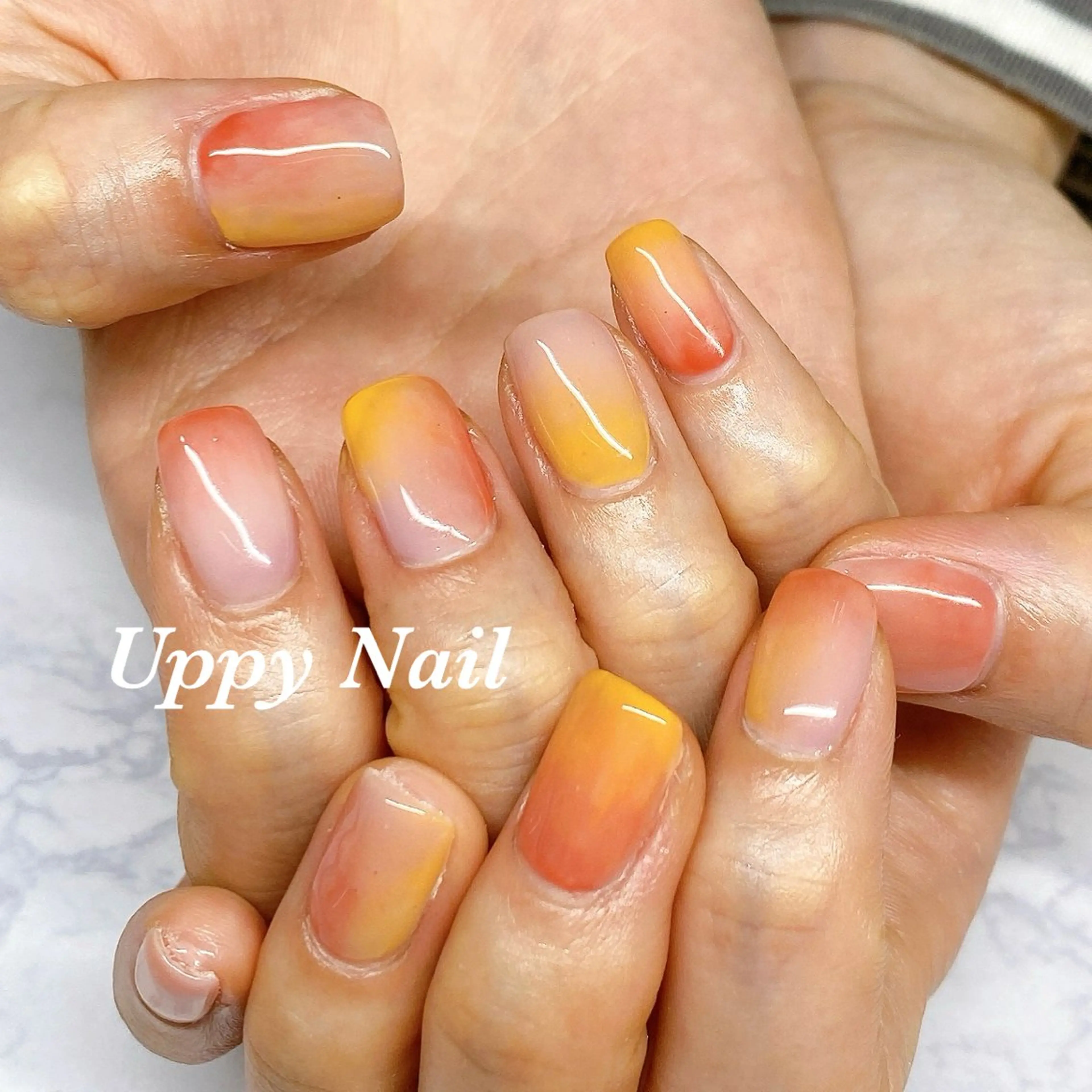 ネイル ハンドネイル Uppy Nail ukyoのネイルデザイン