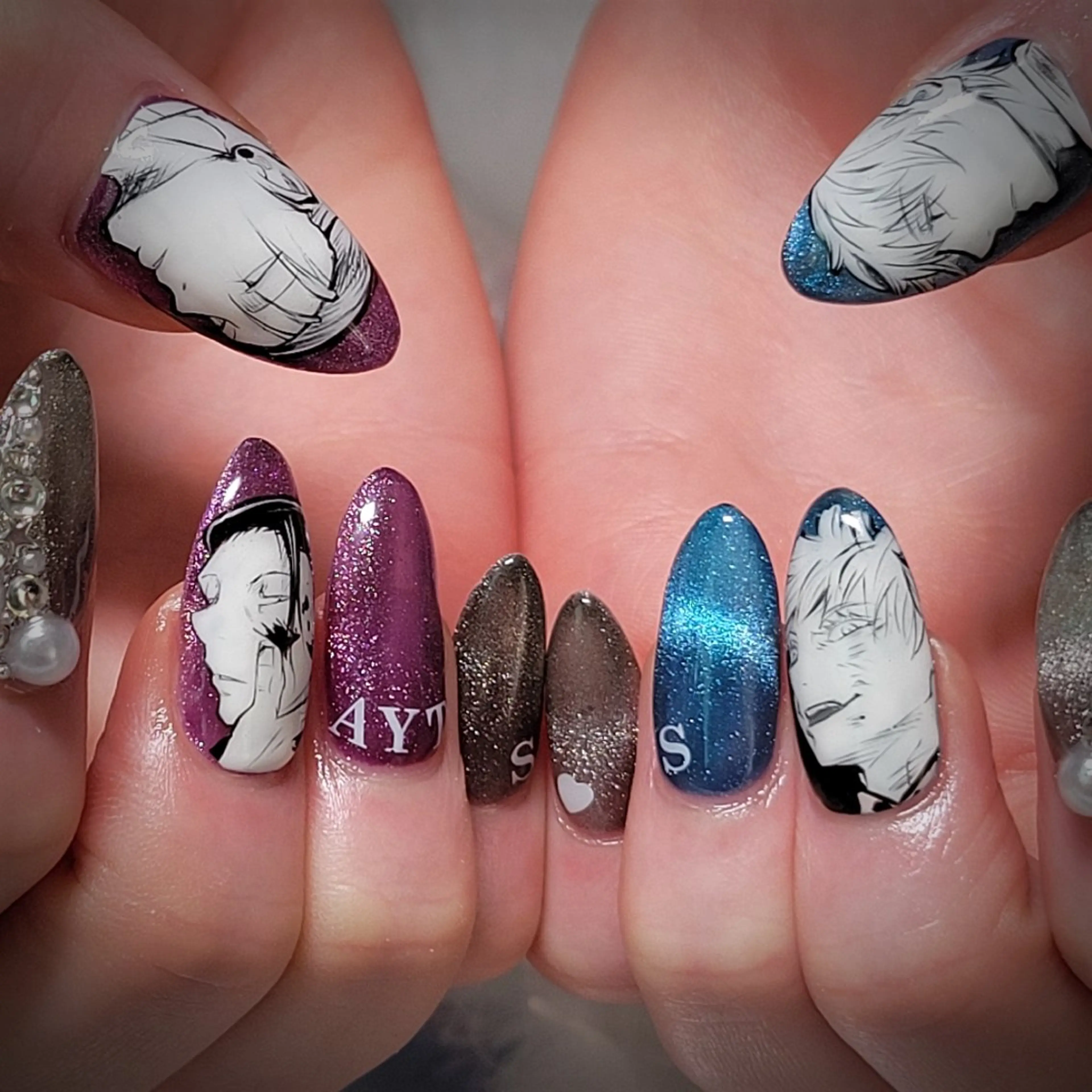 ネイル アートネイル ジェルネイル おで@ oderi_nailのネイルデザイン