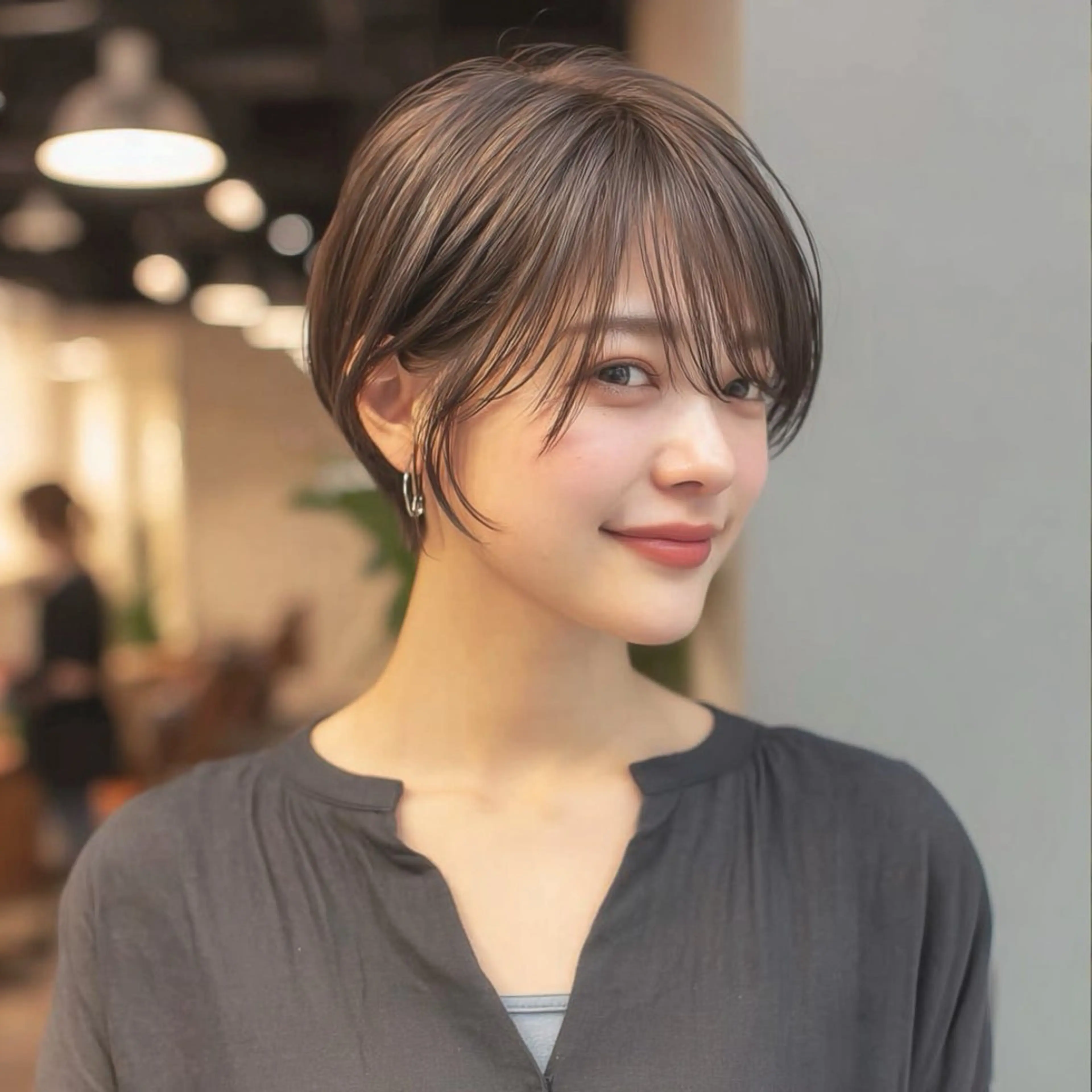 地肌/ヘアケアカラー＋3stepトリートメントの写真