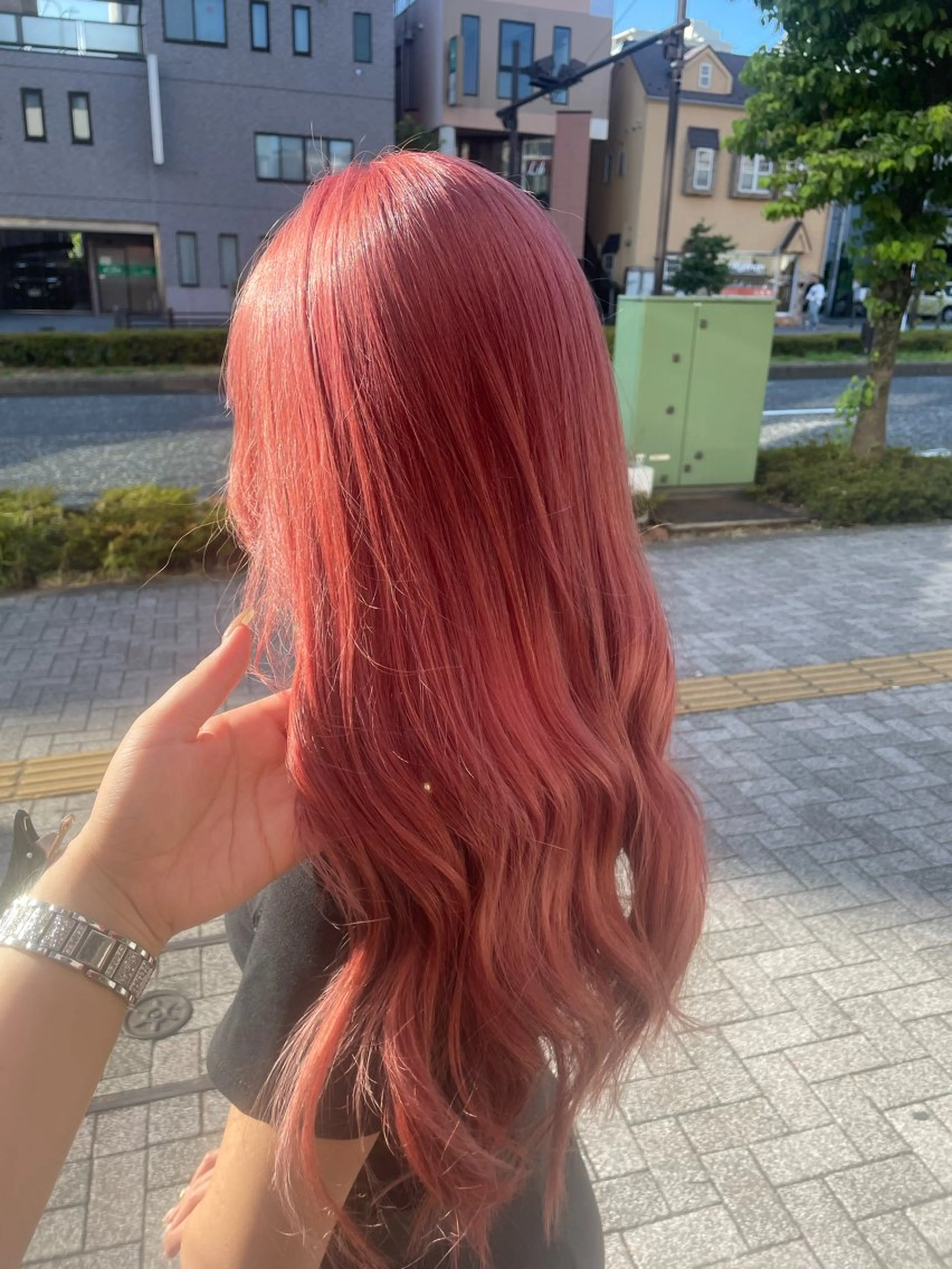 🌸学生限定🌸U23 ✨カット✨➕🩷ブリーチ🩷➕🩵カラー🩵➕💟1stトリートメント💟の写真