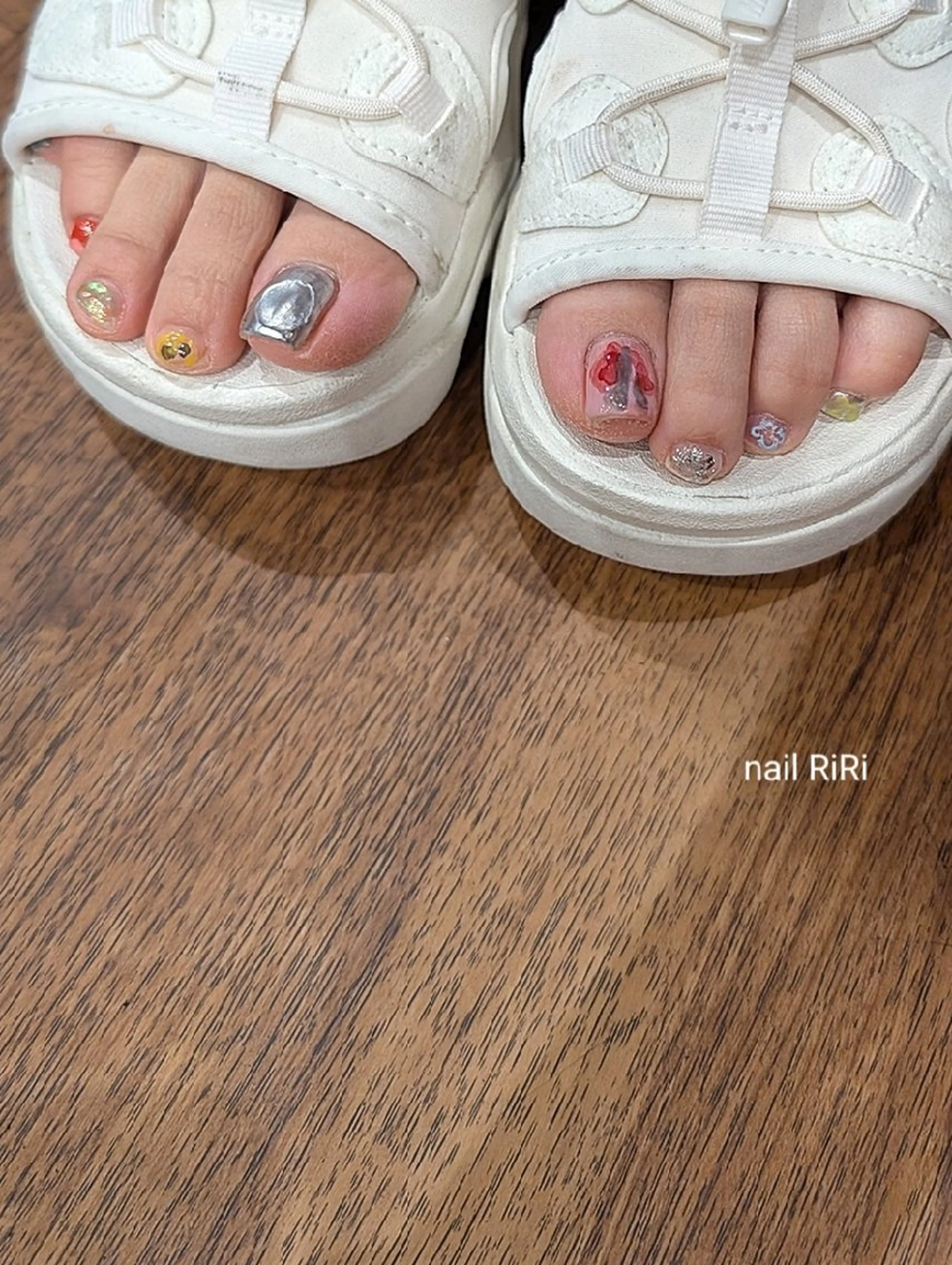 ネイル ハンドネイル フットネイル ハンドケア nail RiRi アトレナチュラのエステ・リラクイメージ