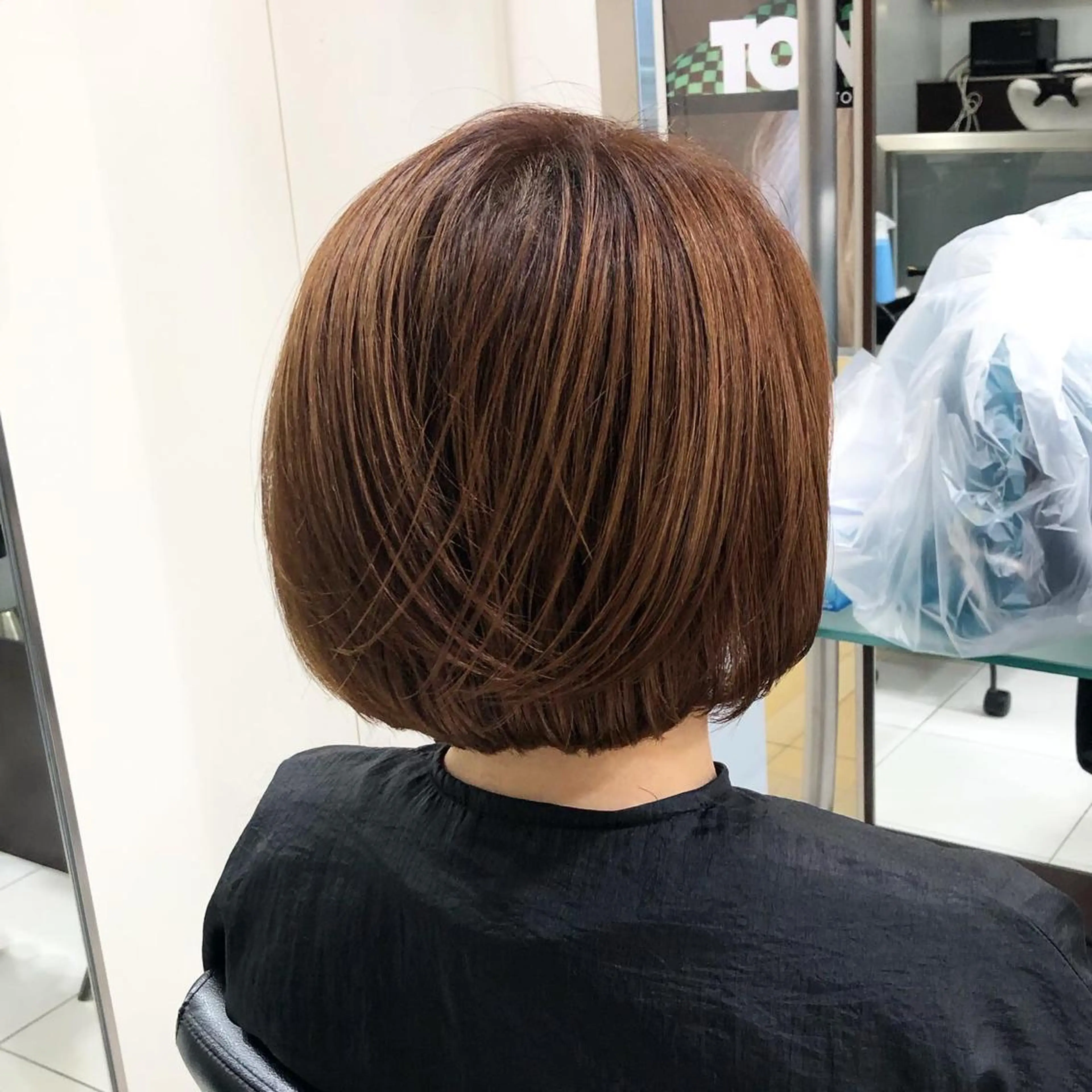 ミディアム カラー ボブ ⭐️日吉髪質改善⭐️ 北村綾梧のヘアスタイル