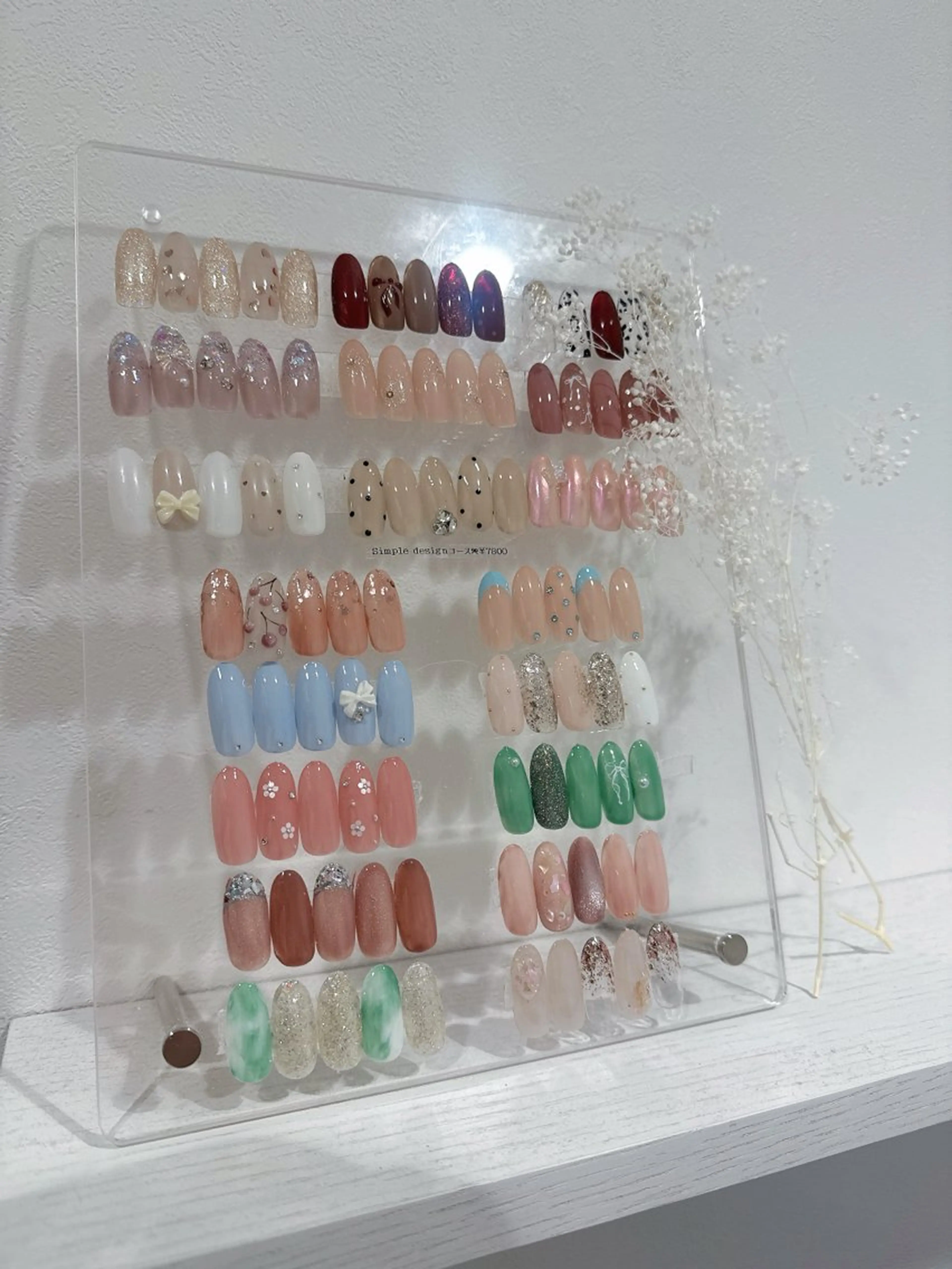 ネイル ドット フレンチネイル ガラスフレンチ 大理石ネイル(マーブル) リボン ハンドネイル よこやま🐩💭 eight nailのネイルデザイン