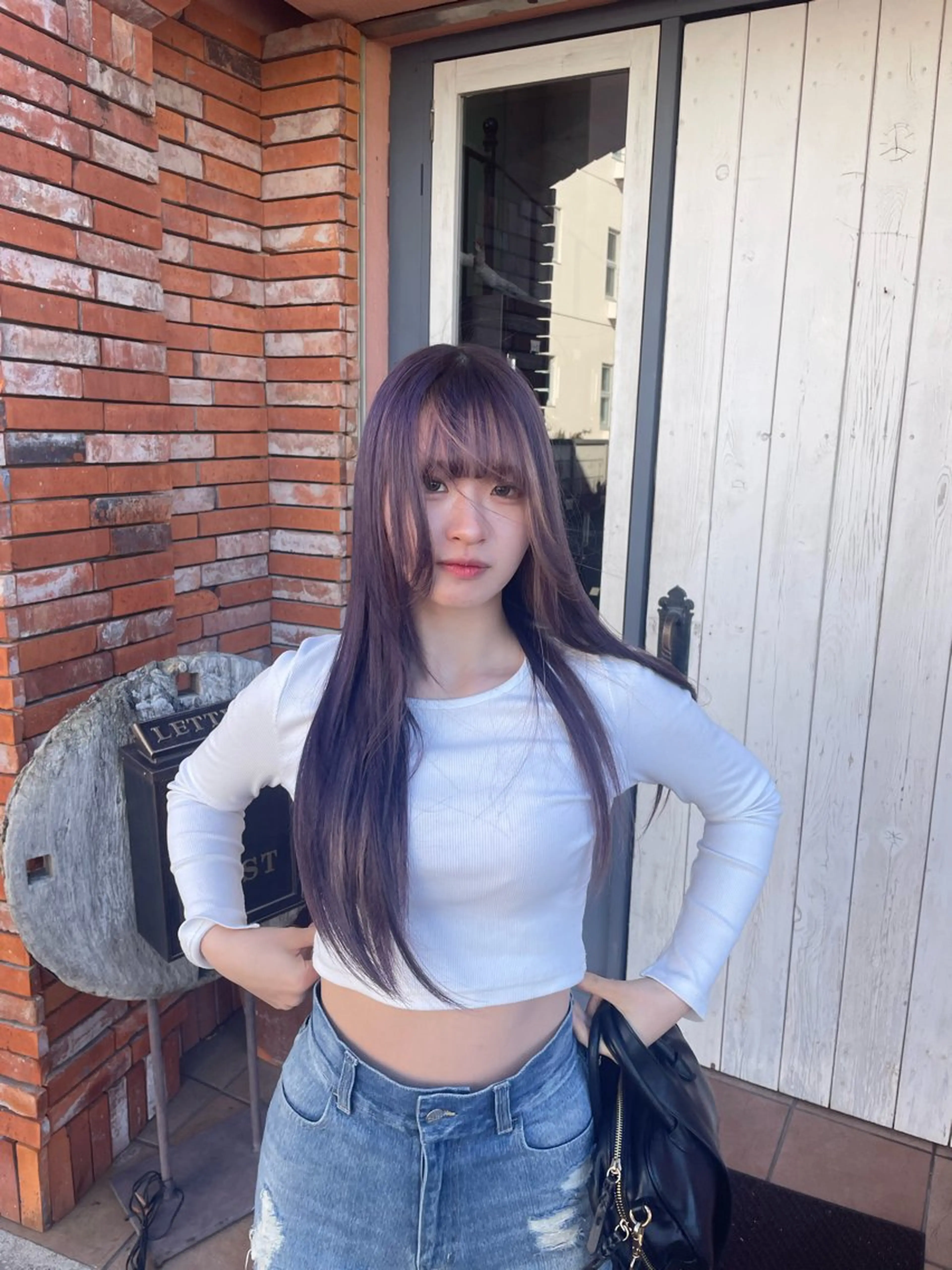 ロング カラー ラベンダーカラー ヘアカラー カットモデル募集中/ ASAYAのヘアスタイル