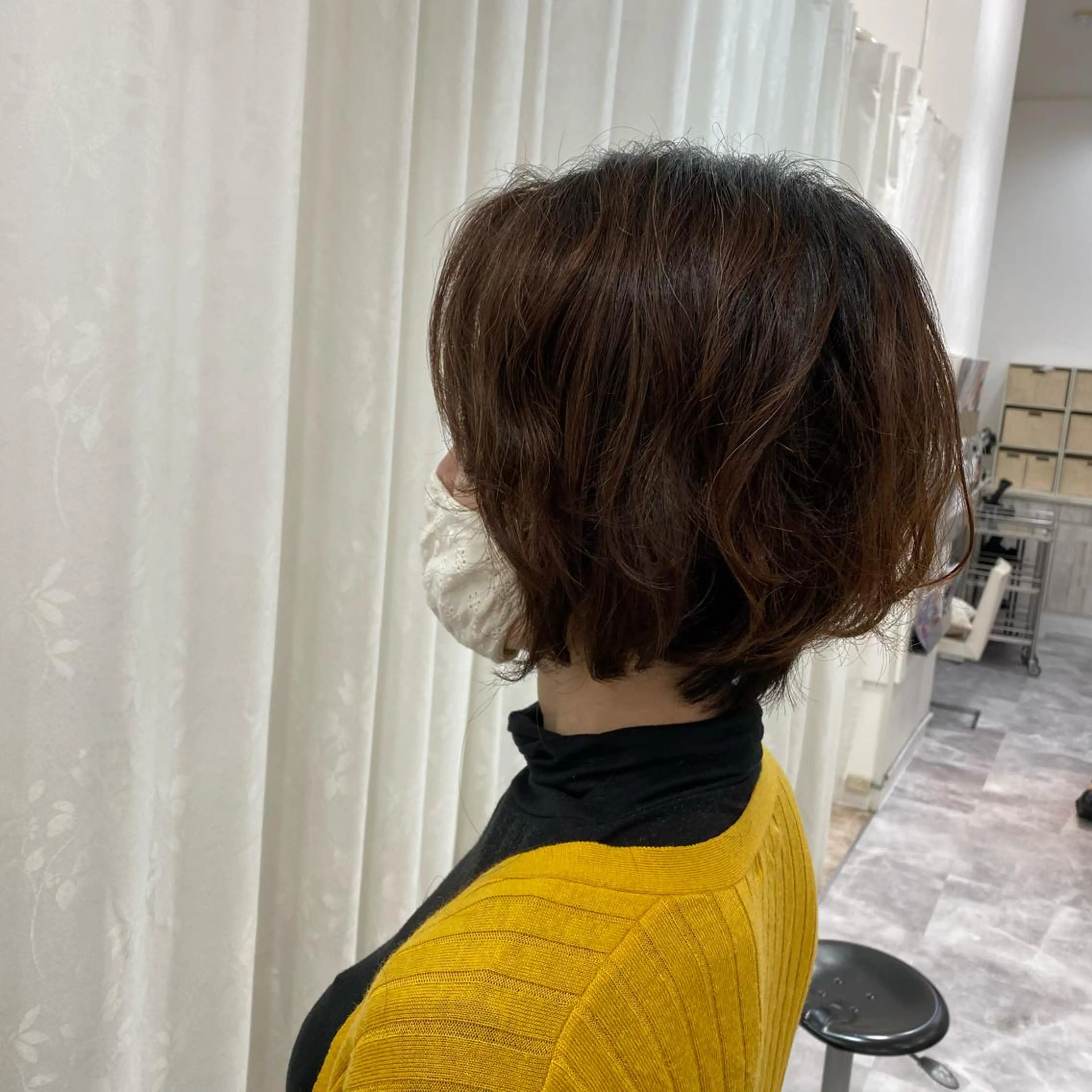 ショート パーマ ショートヘア 心斎橋/ヘアセット MASAKIのヘアスタイル