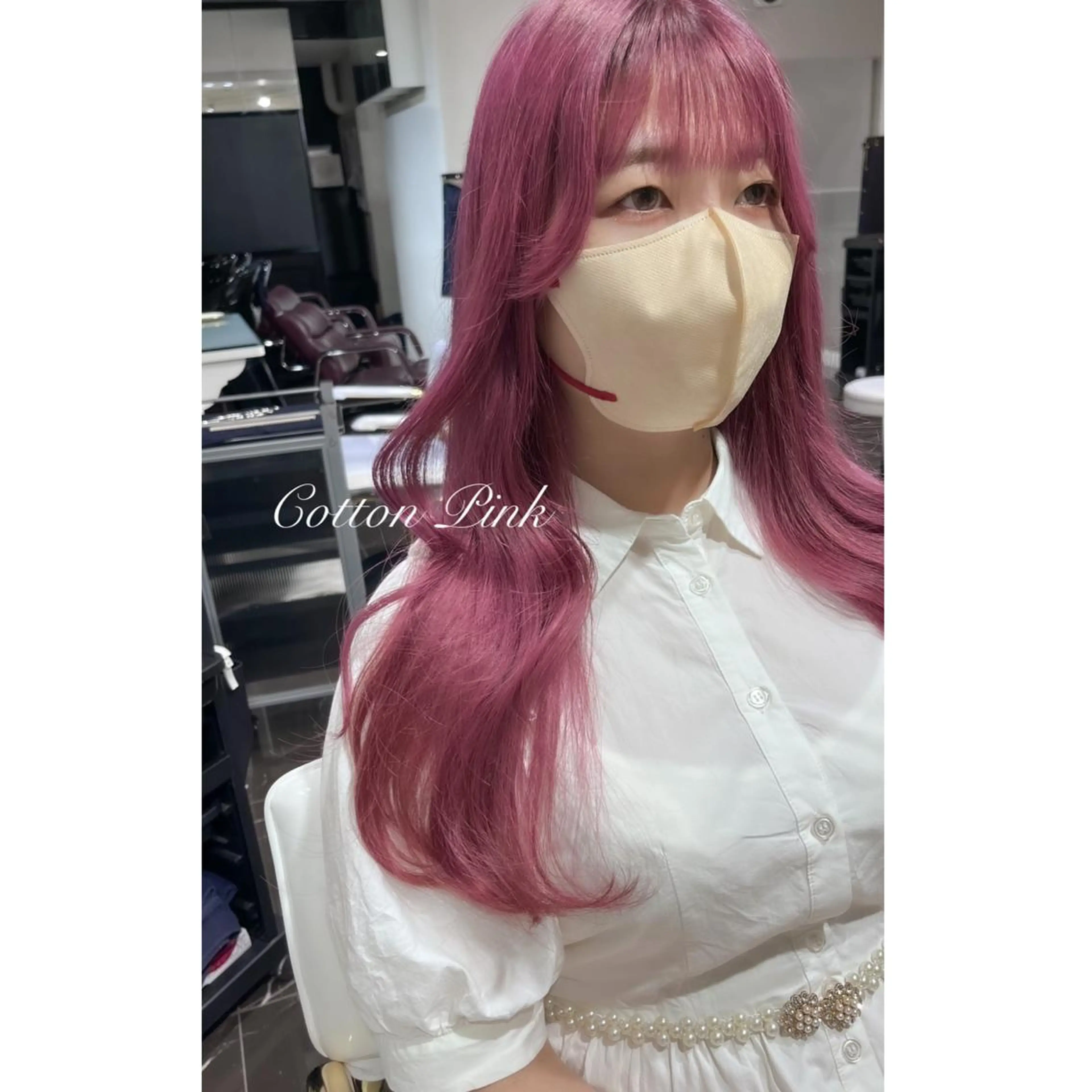 ロング カラー ブリーチ ヘアカラー LOTTA CUCCI所属・miyu /トレンド カラー×艶髪のヘアスタイル