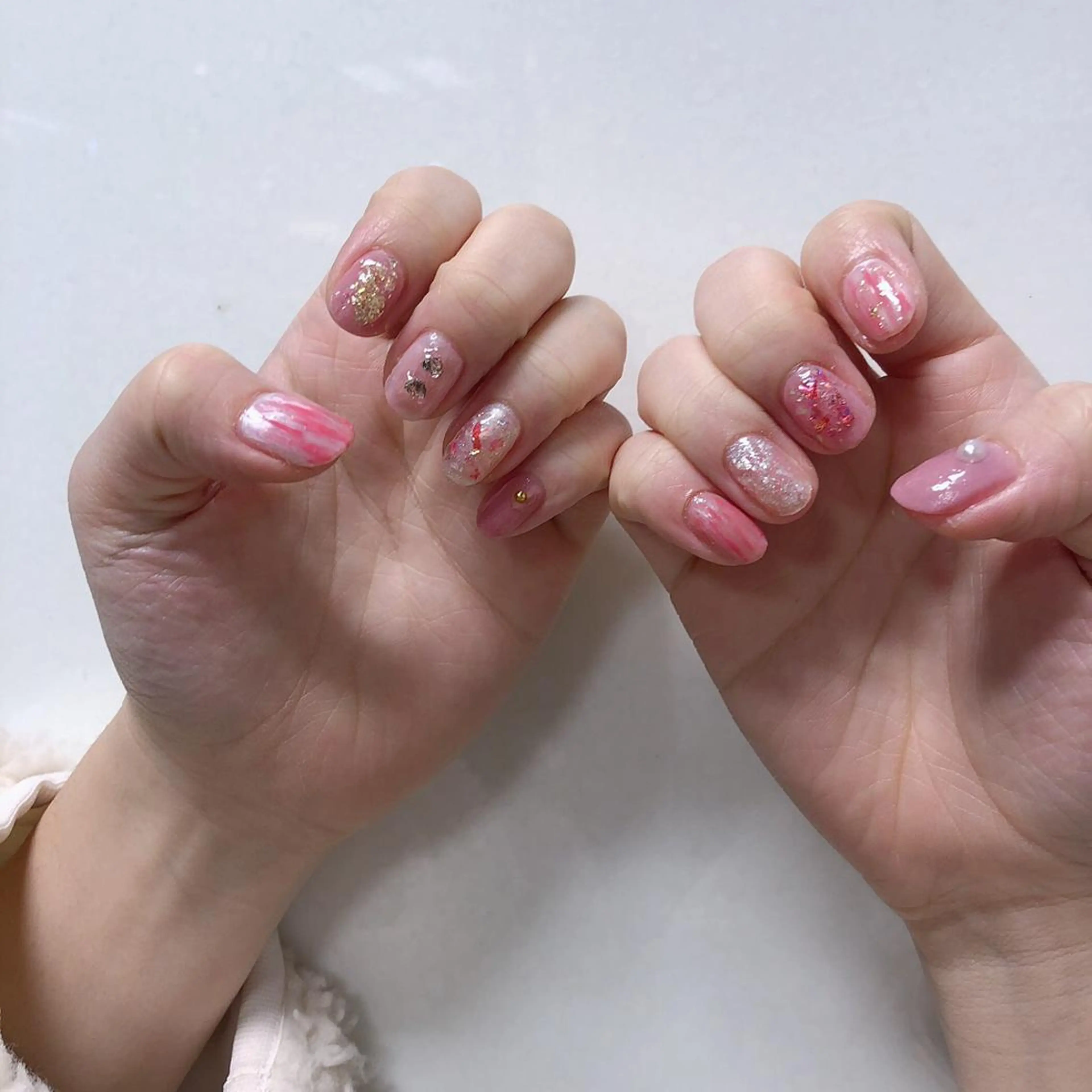 ネイル ハンドネイル 似合わせ提案サラ艶♡ 彩華のヘアスタイル