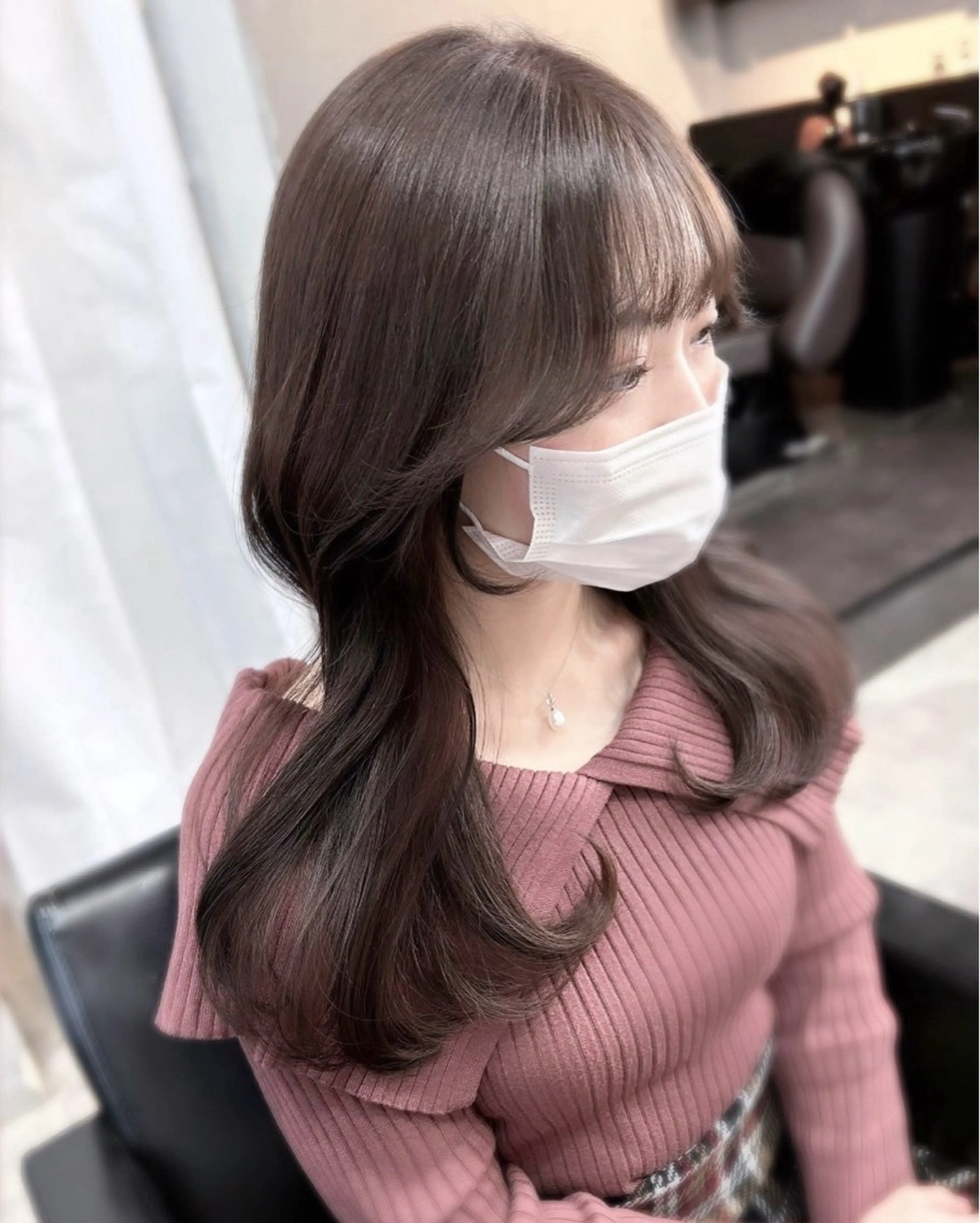 ロング カラー カット ヘアカラー I’ve所属・💘大人可愛く💘 Natsuki❥❥❥のヘアスタイル