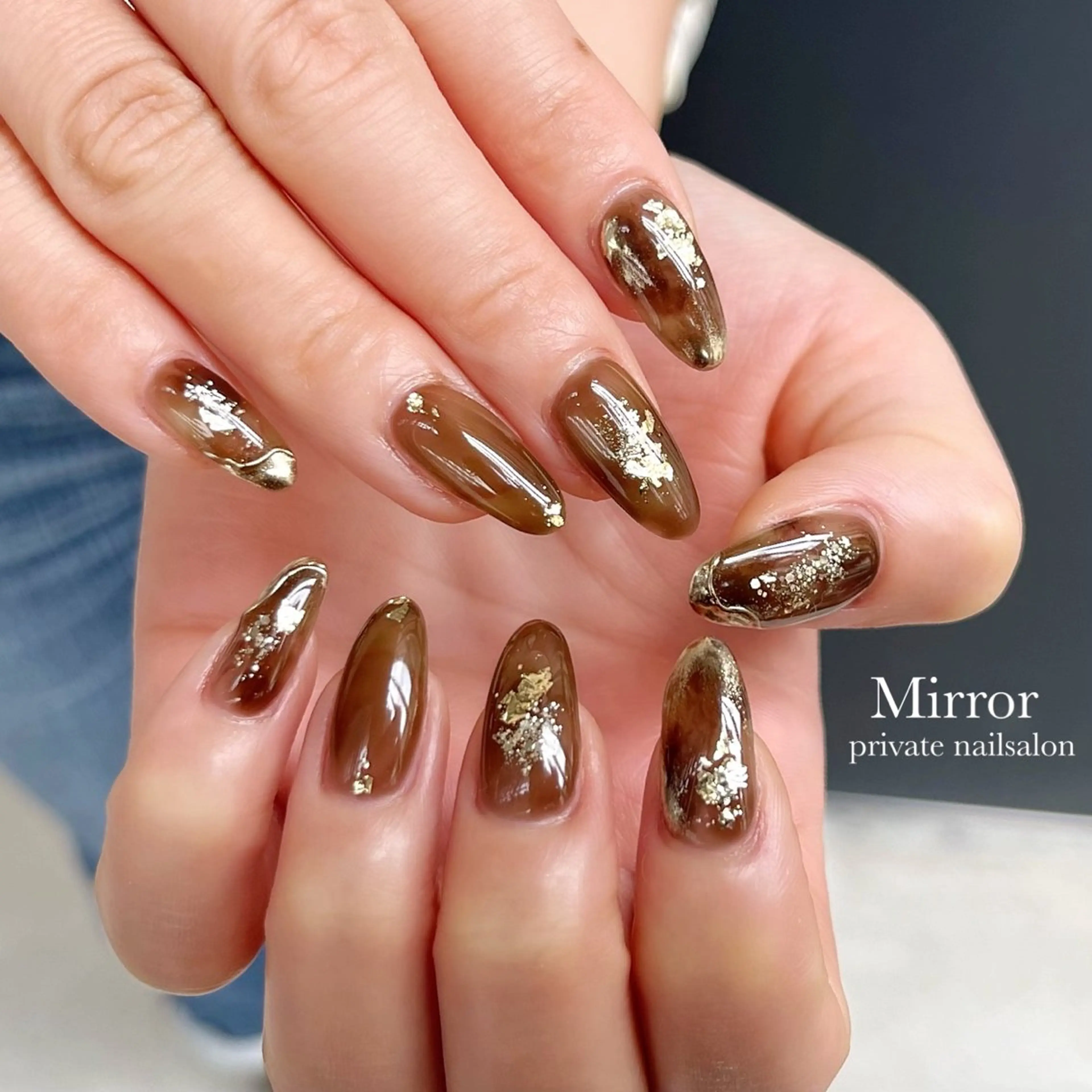 ネイル ハンドネイル nailsalon Mirrorのネイルデザイン
