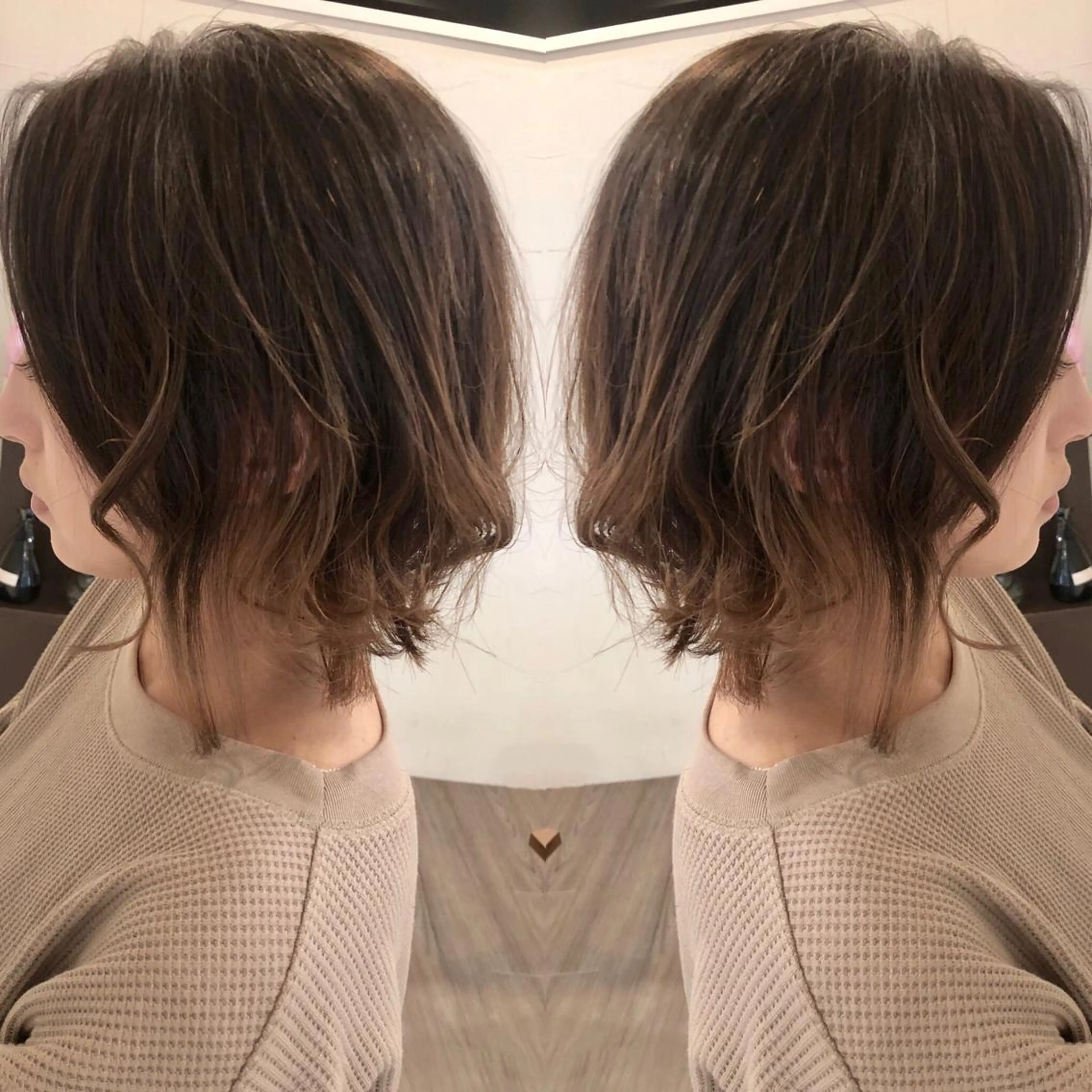 ショート カラー カット ヘアカラー トリートメント 宮下 耕平のヘアスタイル