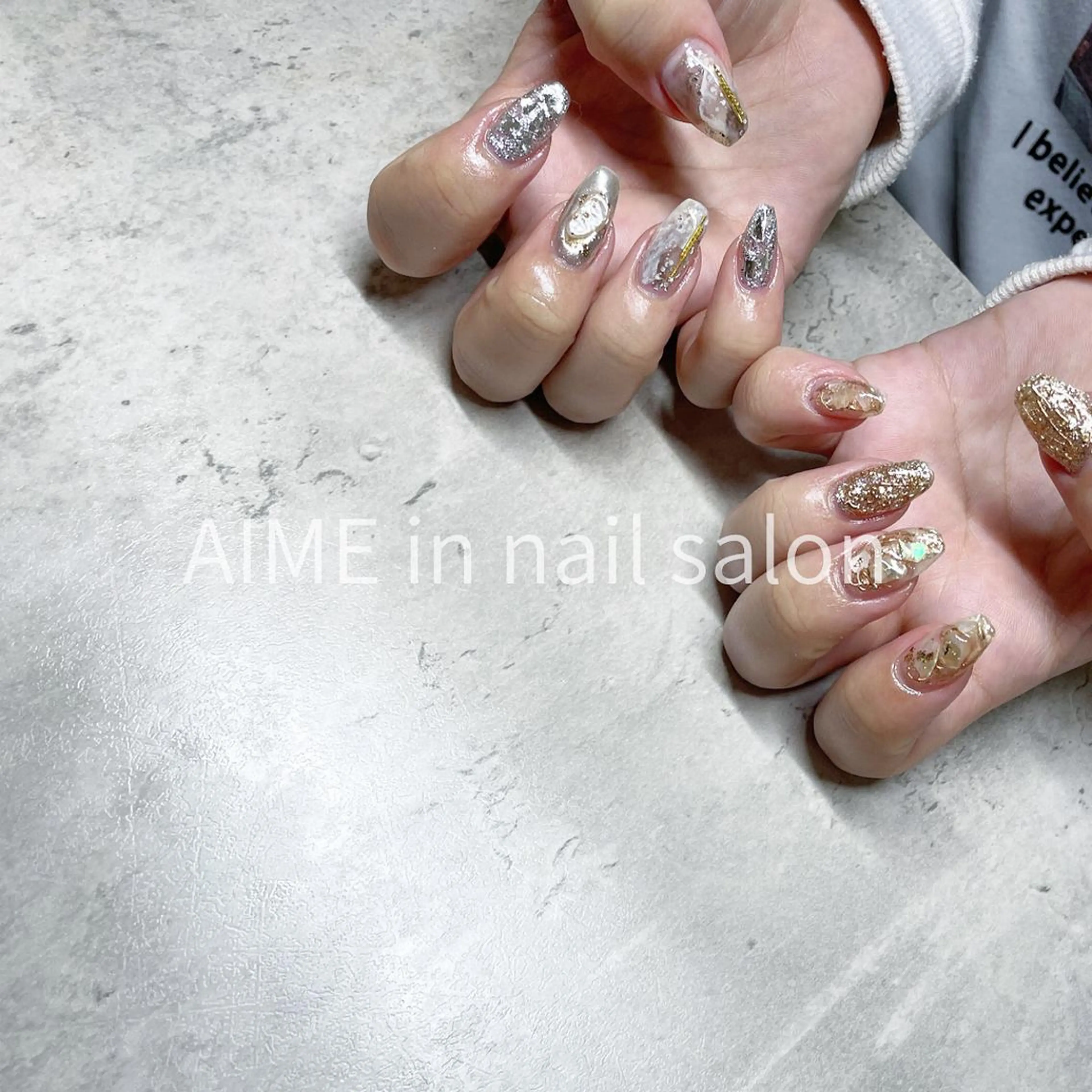 ネイル ハンドネイル AIME （momo）のネイルデザイン