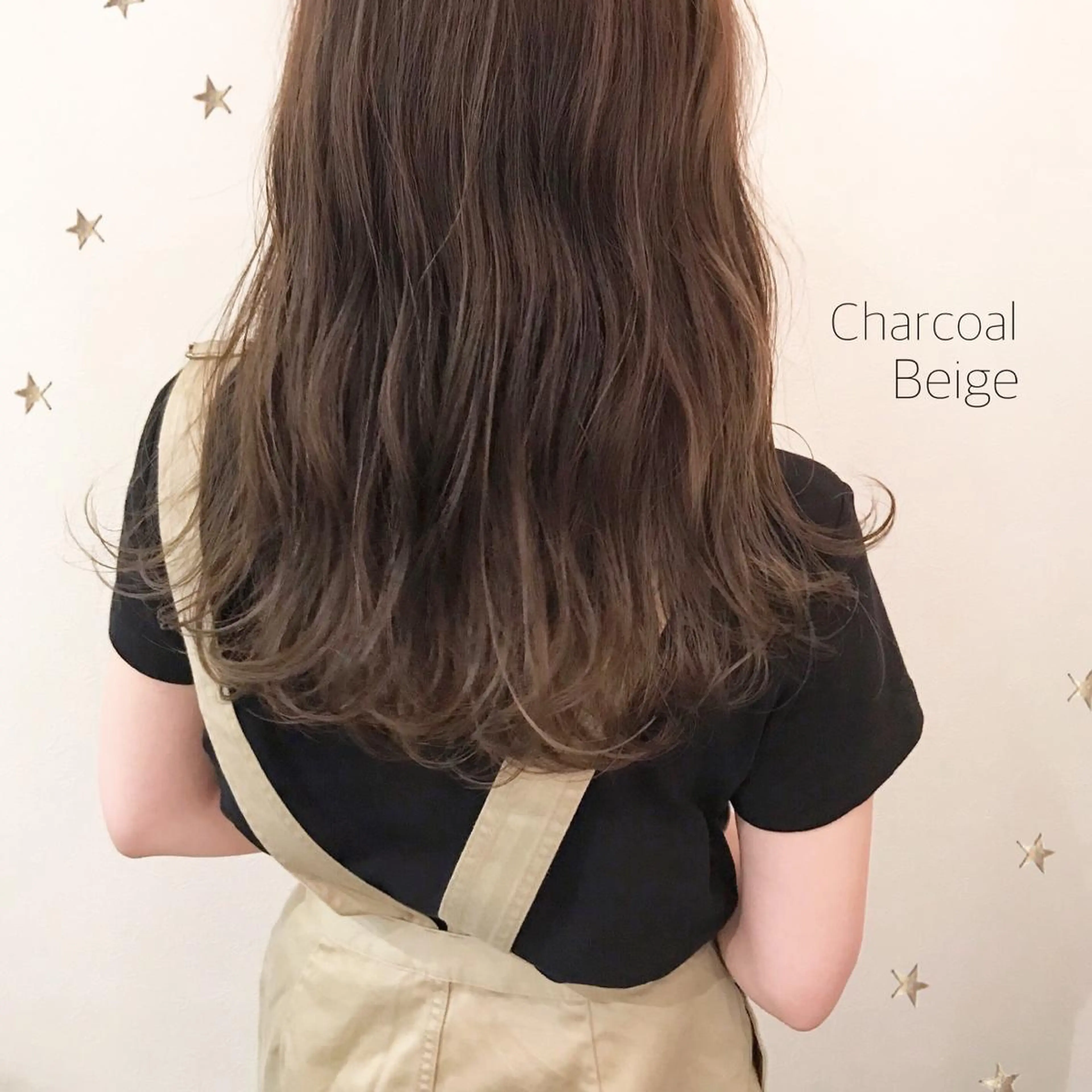 セミロング カラー 市川 千夏のヘアスタイル