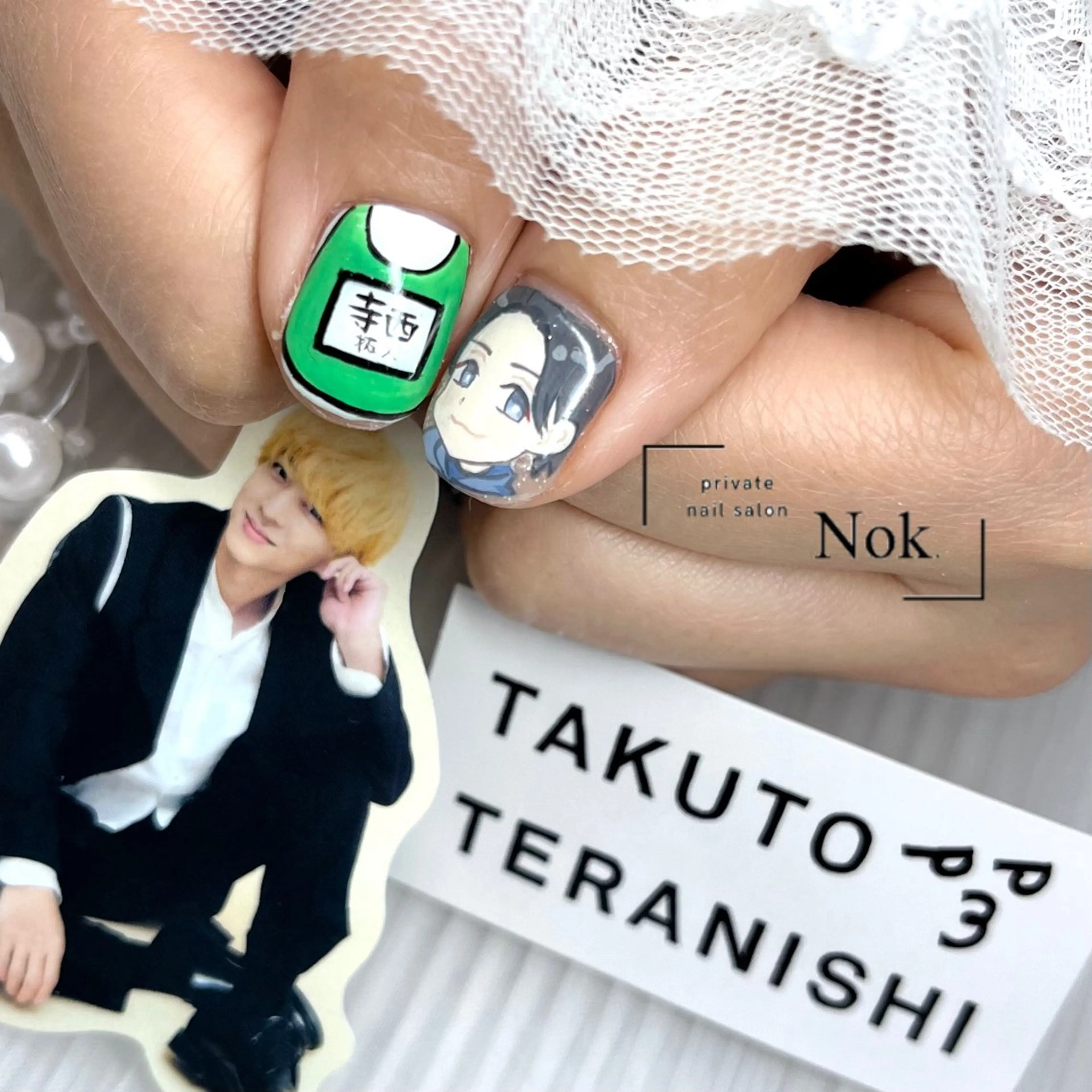 ネイル ハンドネイル 池袋痛ネイル Nok. 渡辺のネイルデザイン