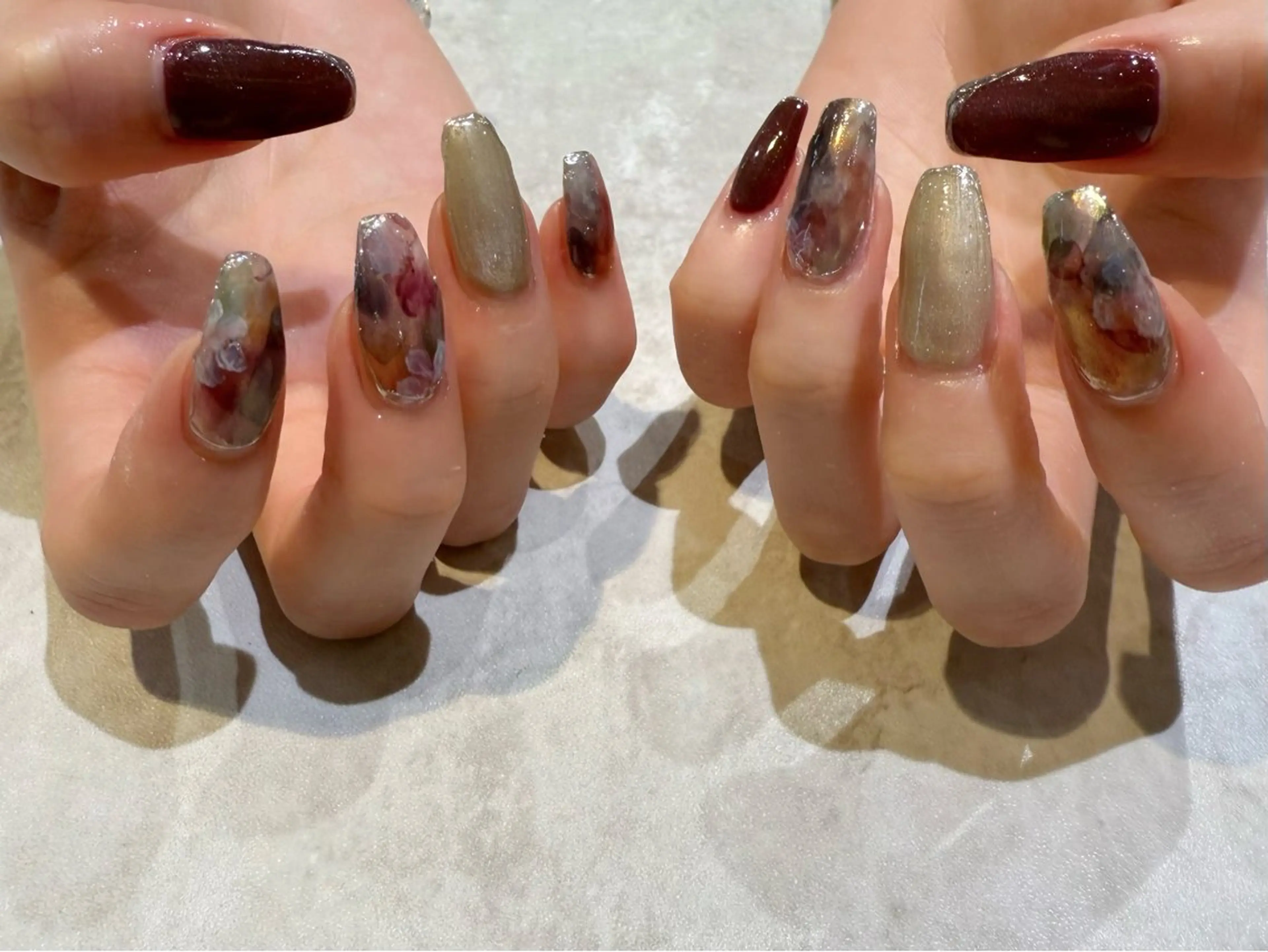 ネイル 舞田 苑香のネイルデザイン