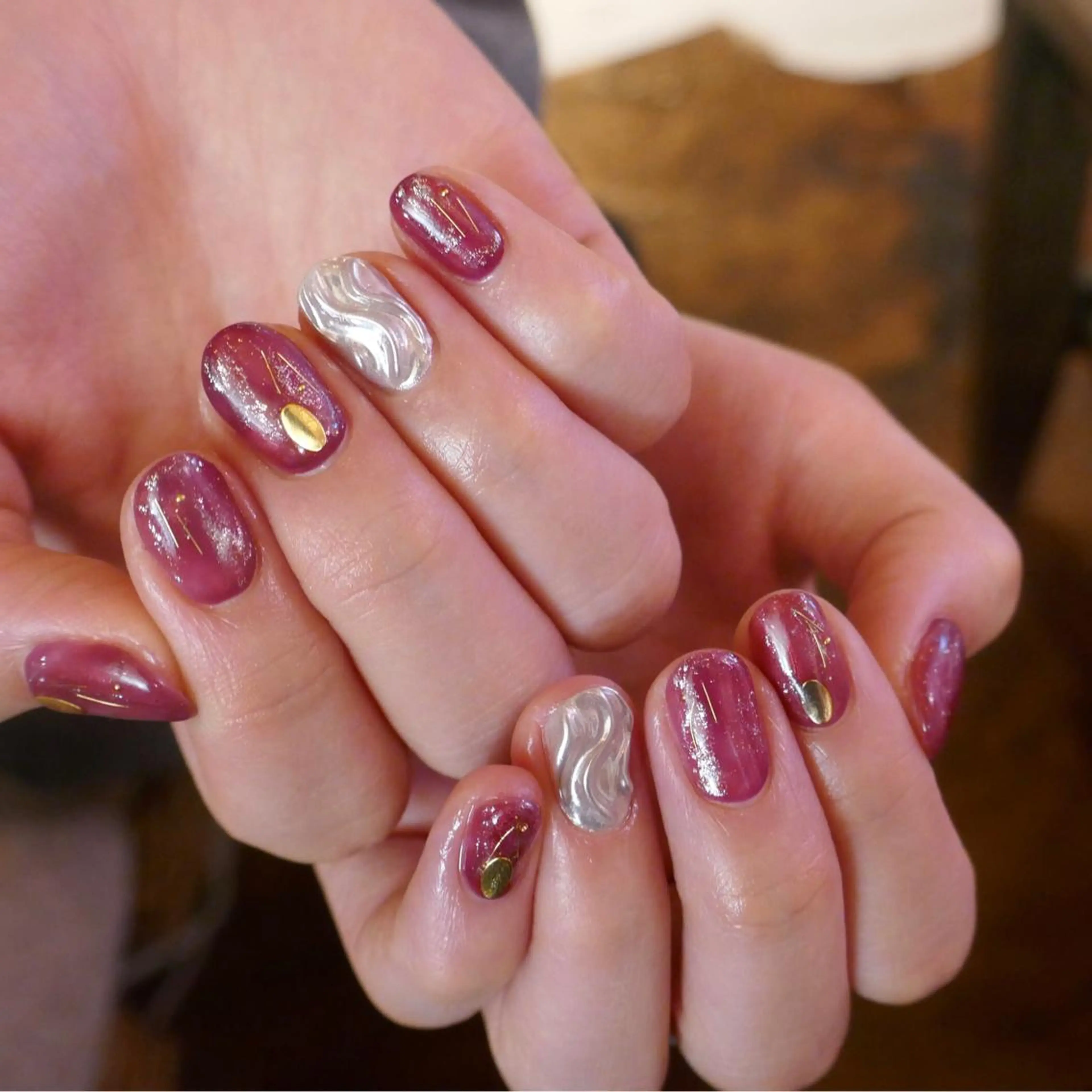 ネイル ラメ(グリッター) ニュアンスネイル ハンドネイル Chipieee Tokyoのその他イメージ