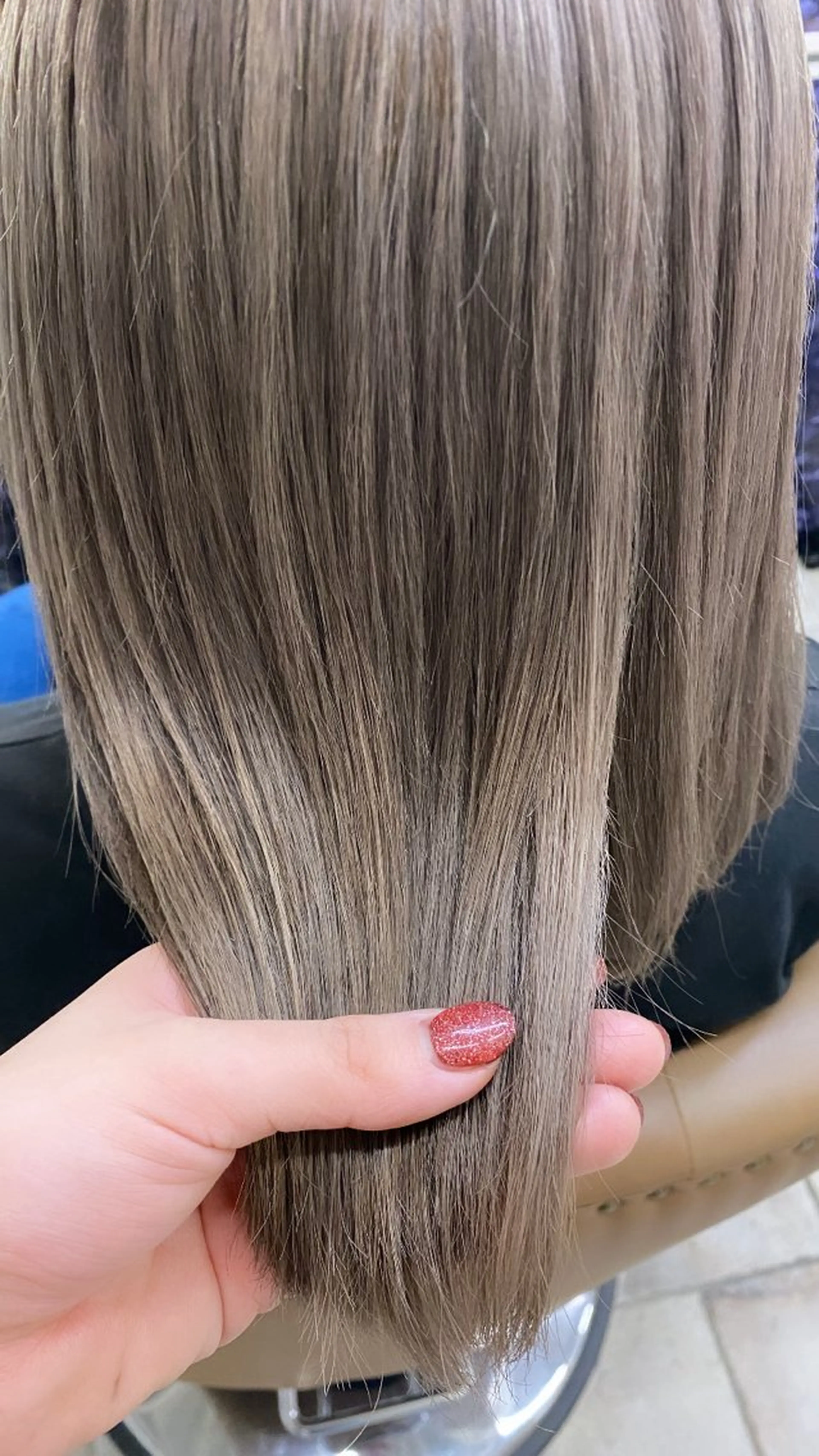 ミディアム ヘアカラー 💎長谷川 優羽💎のヘアスタイル