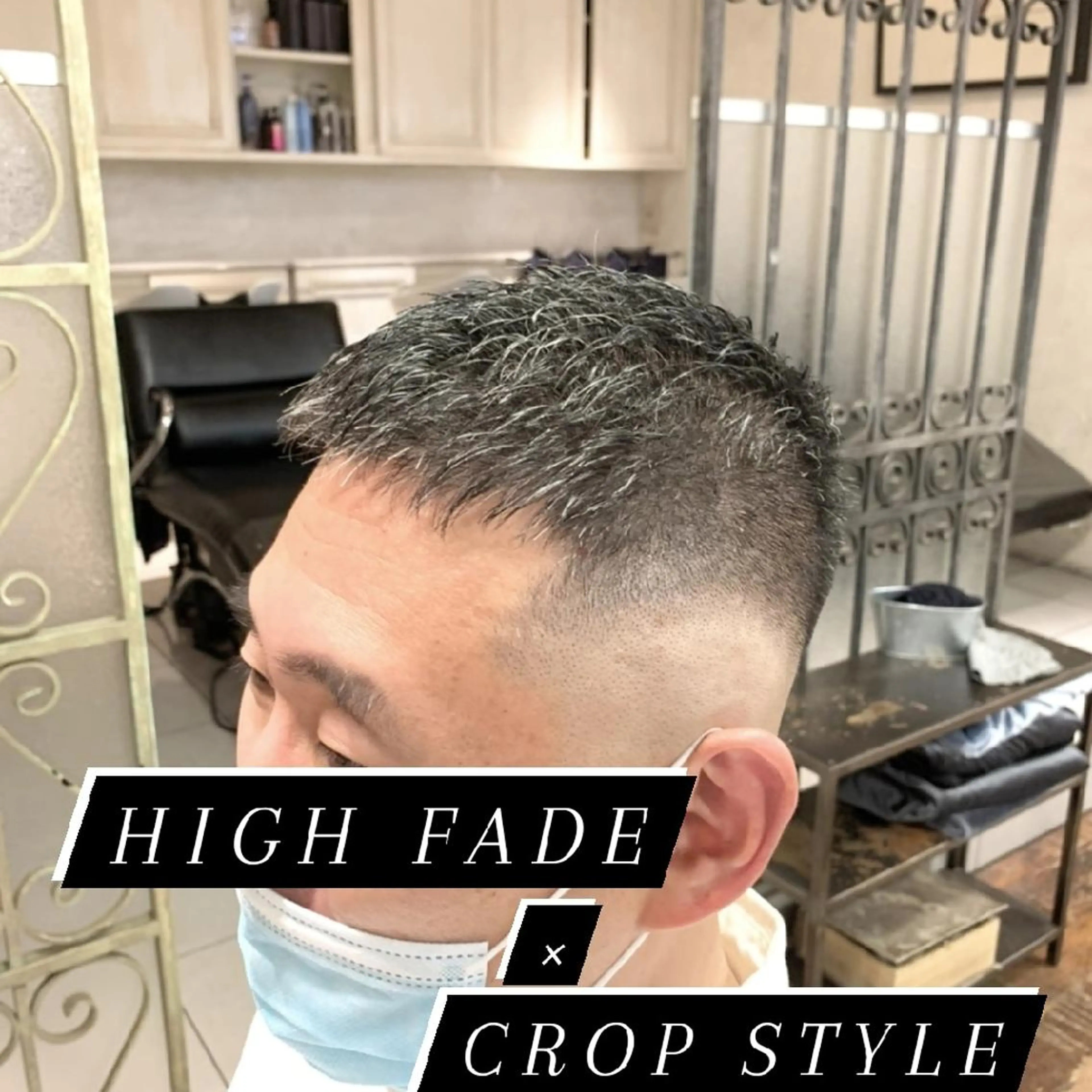 ショート メンズ カット メンズ/フェード/ バーバー/盛山大地のヘアスタイル