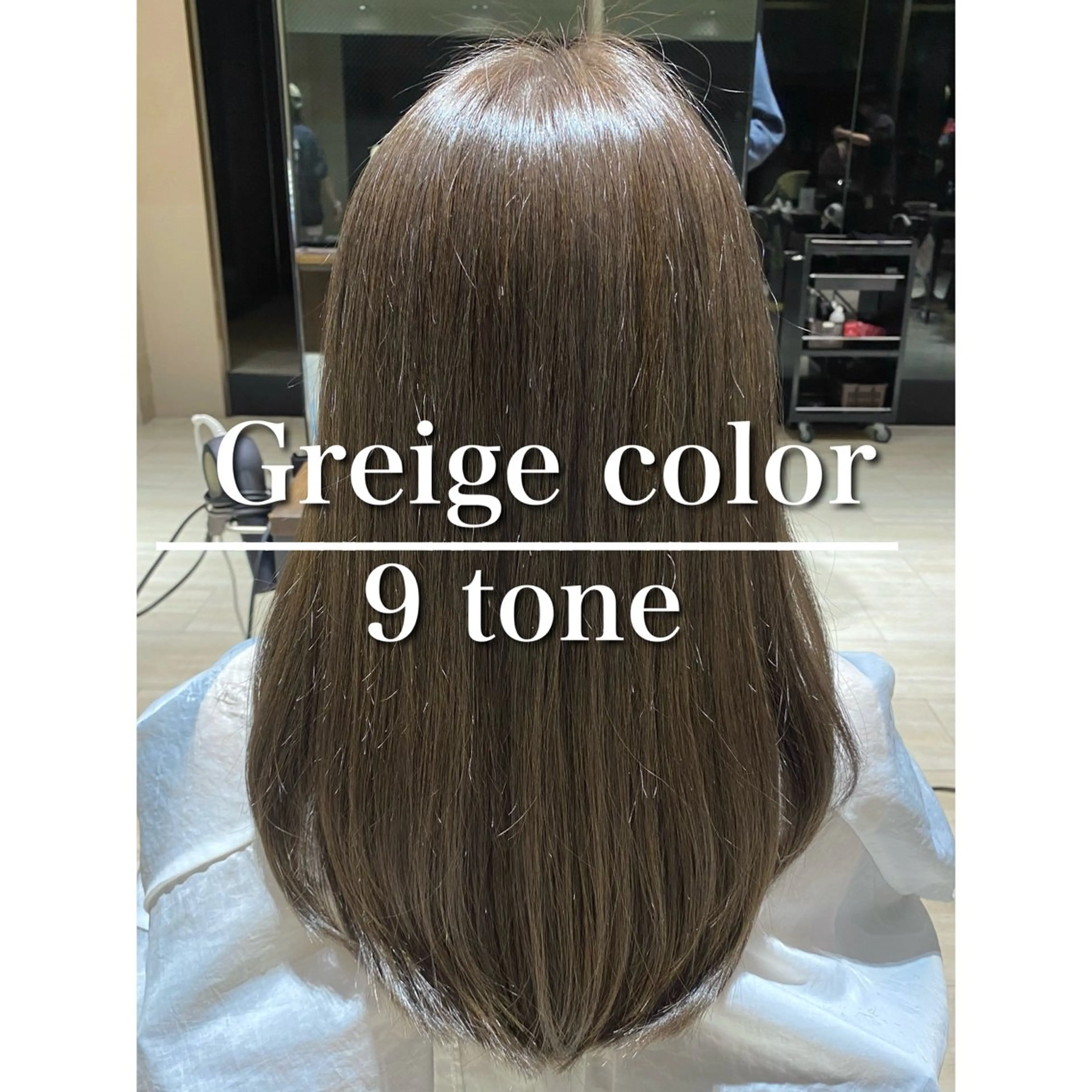 ロング カラー 透明感カラー グレージュ カット ヘアカラー トリートメント 髙木美緒🌿 レイヤー/アレンジのヘアスタイル