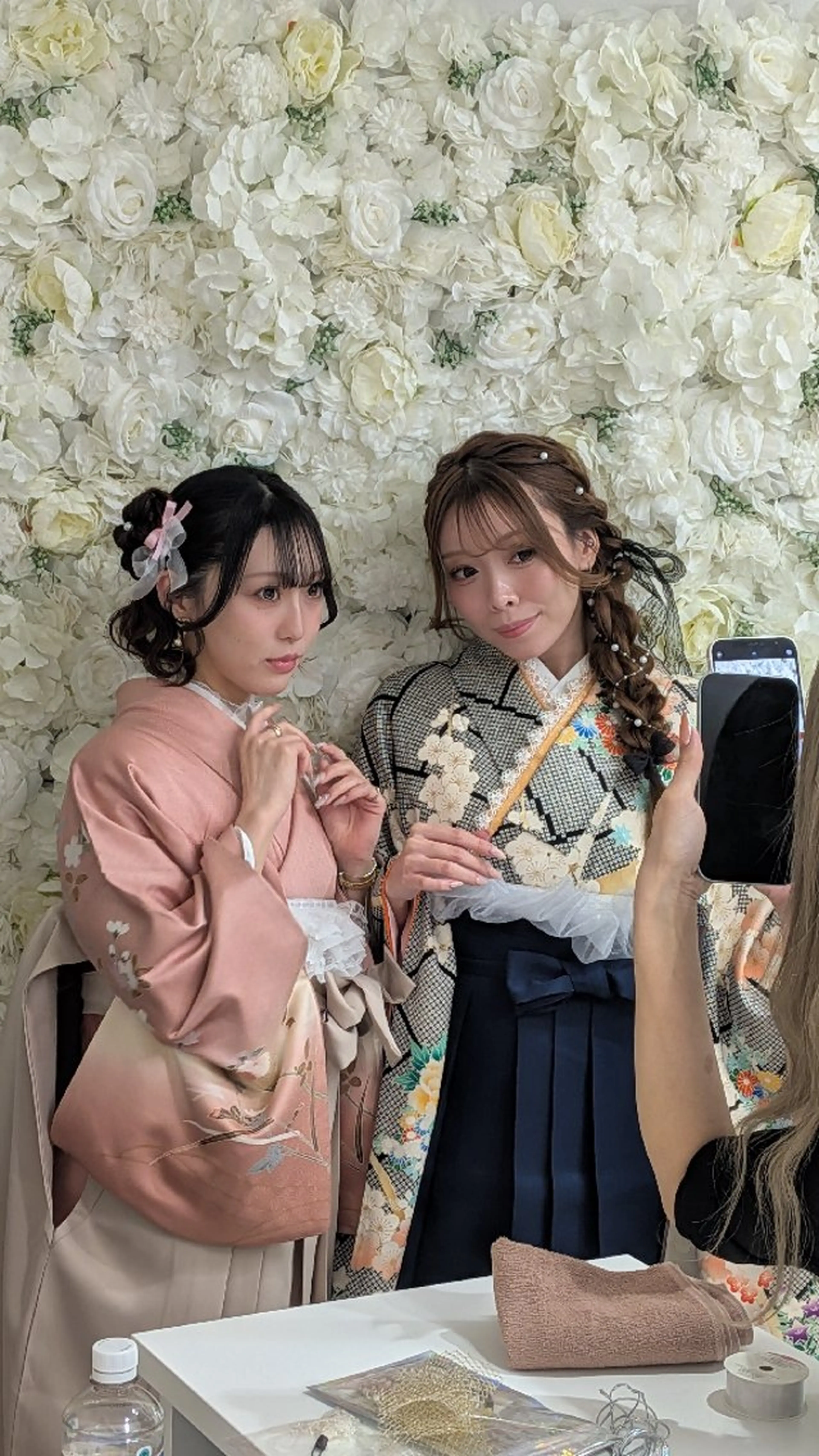 卒業袴 学生最後の晴れ姿👘の写真