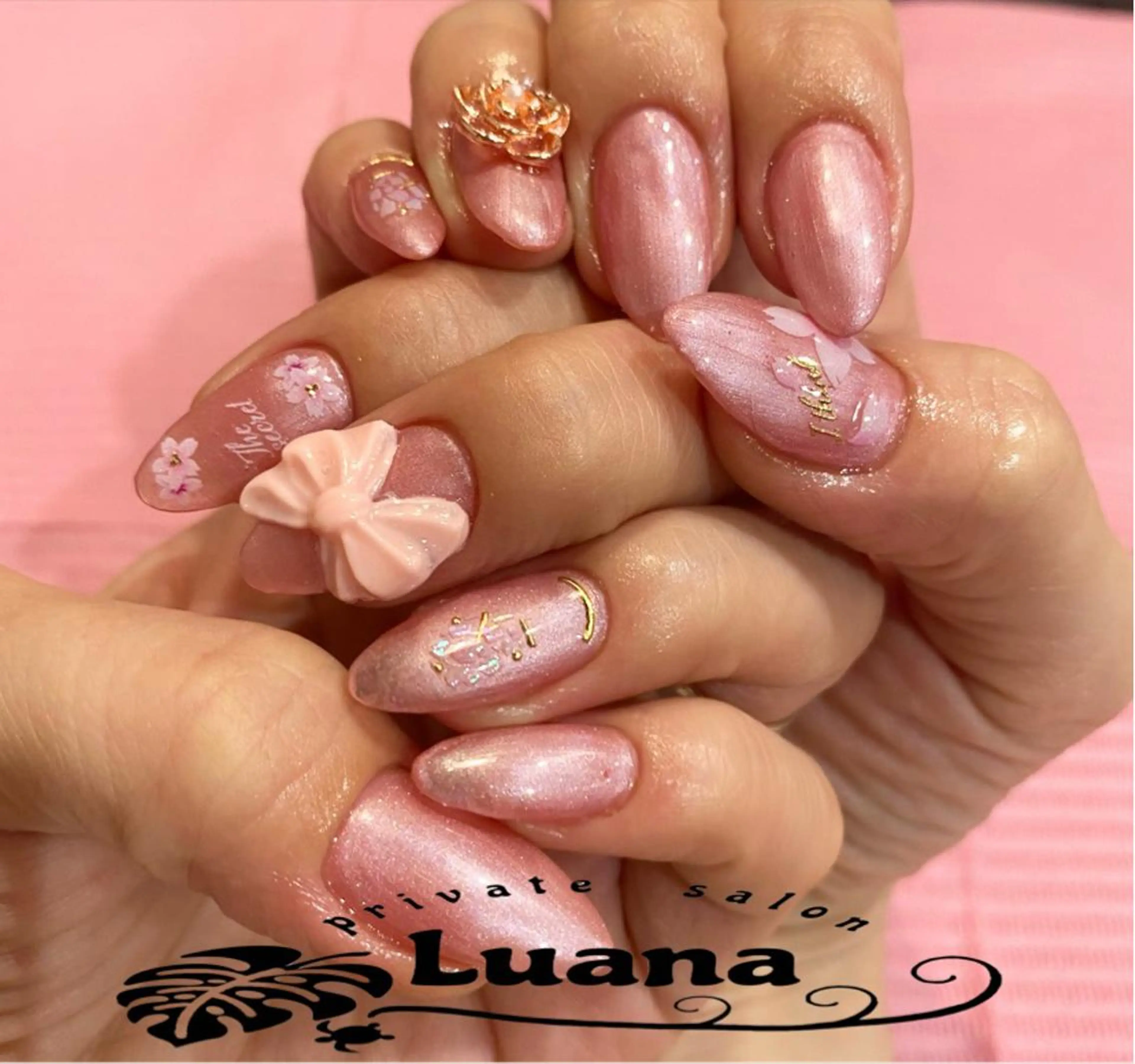 ネイル 自宅ネイルサロン ルアナのネイルデザイン