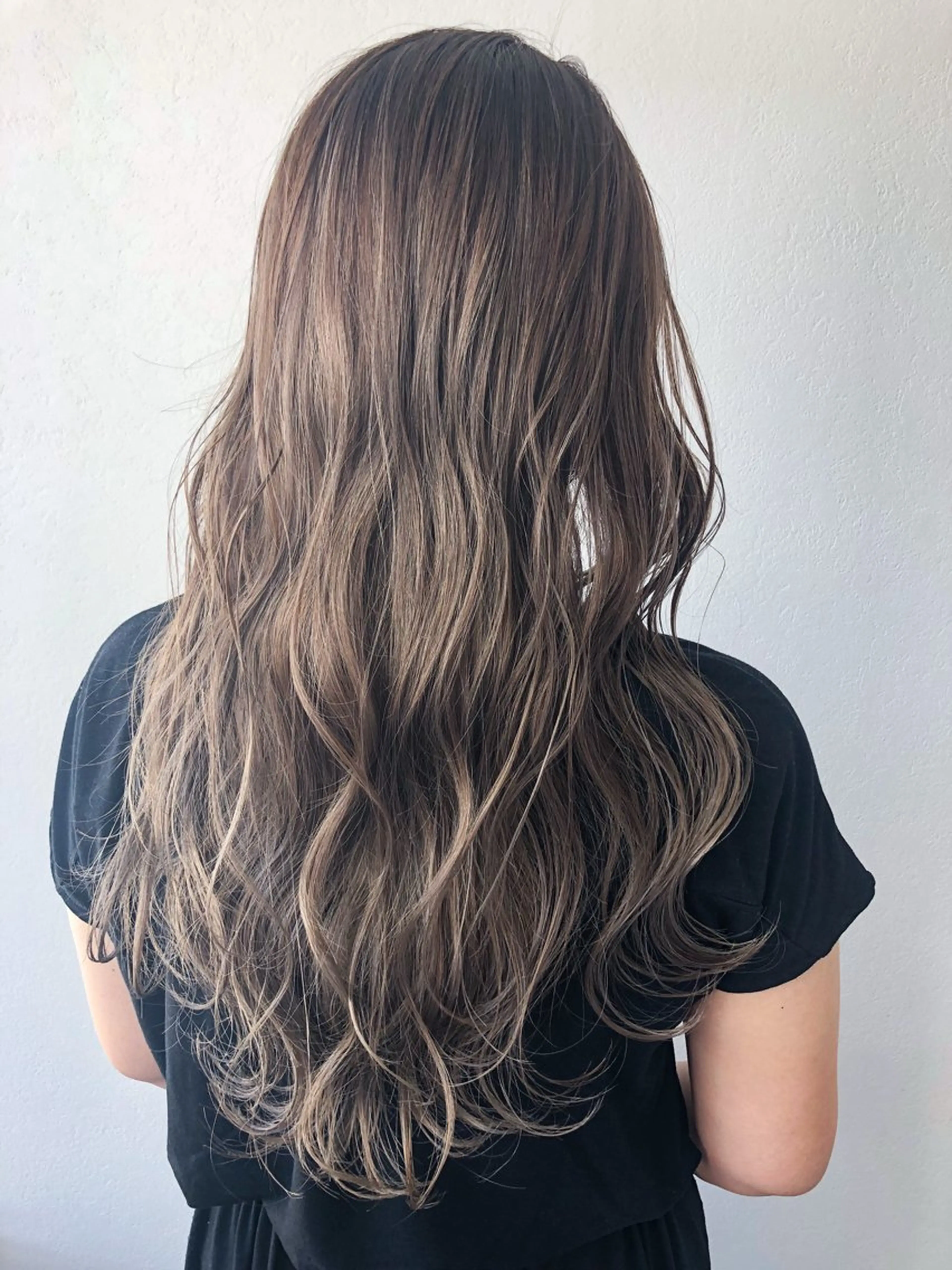 ロング カット ヘアカラー トリートメント SET-UP北長瀬 Yurukiのヘアスタイル