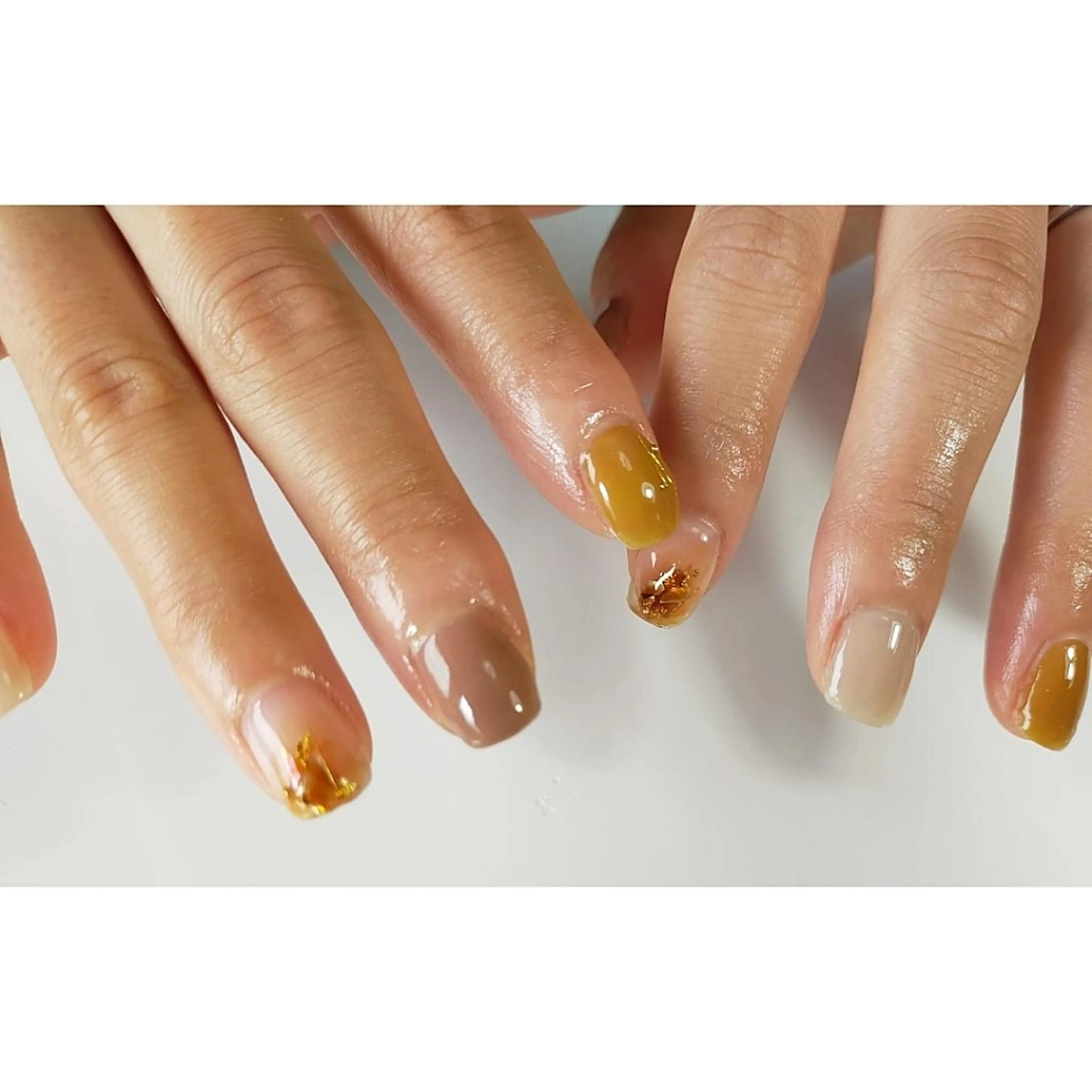 ネイル ニュアンスネイル Riche. ﾈｲﾙｻﾛﾝﾘｼｪのネイルデザイン