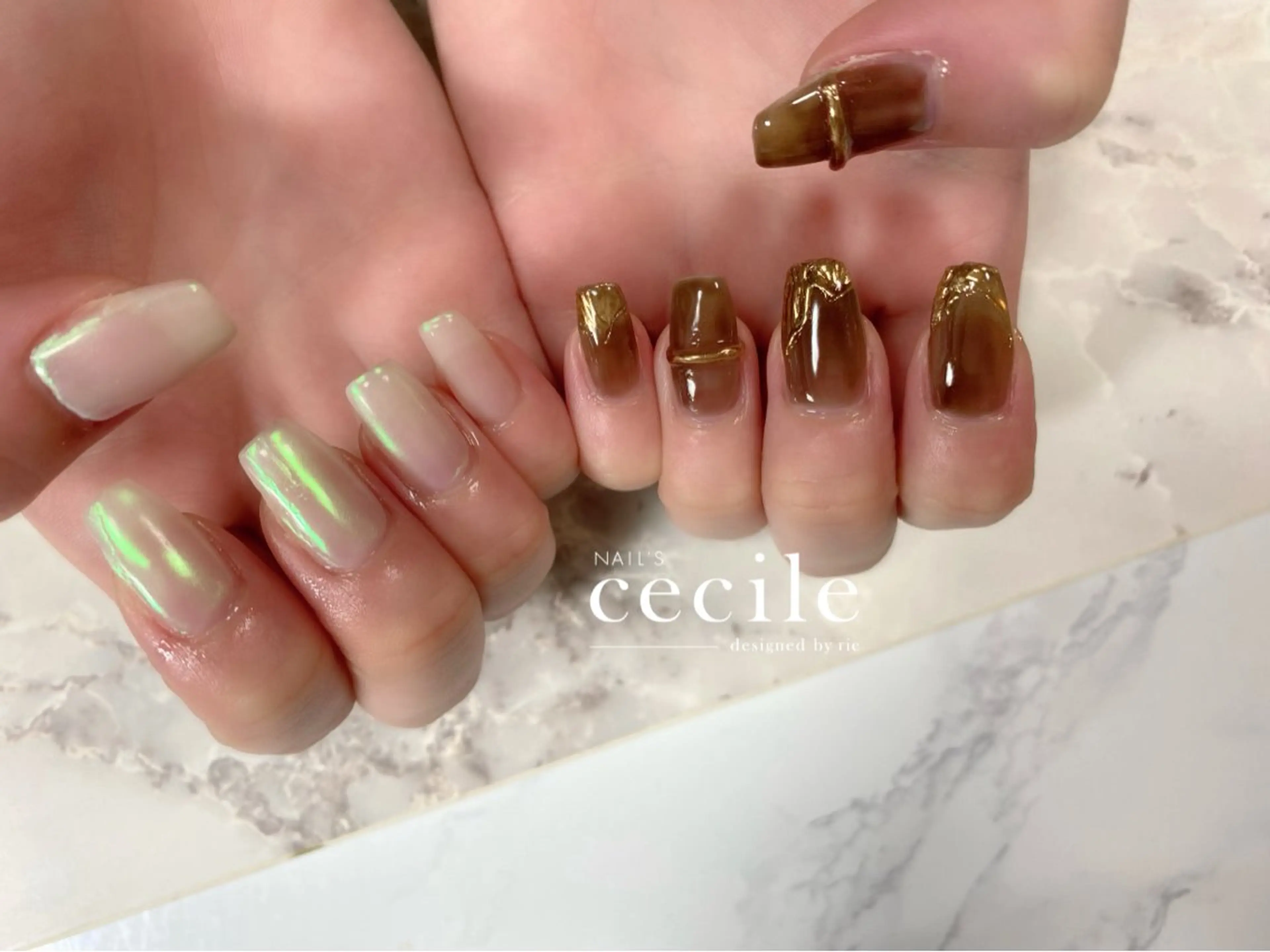 ネイル ハンドネイル Cecile Rieのネイルデザイン
