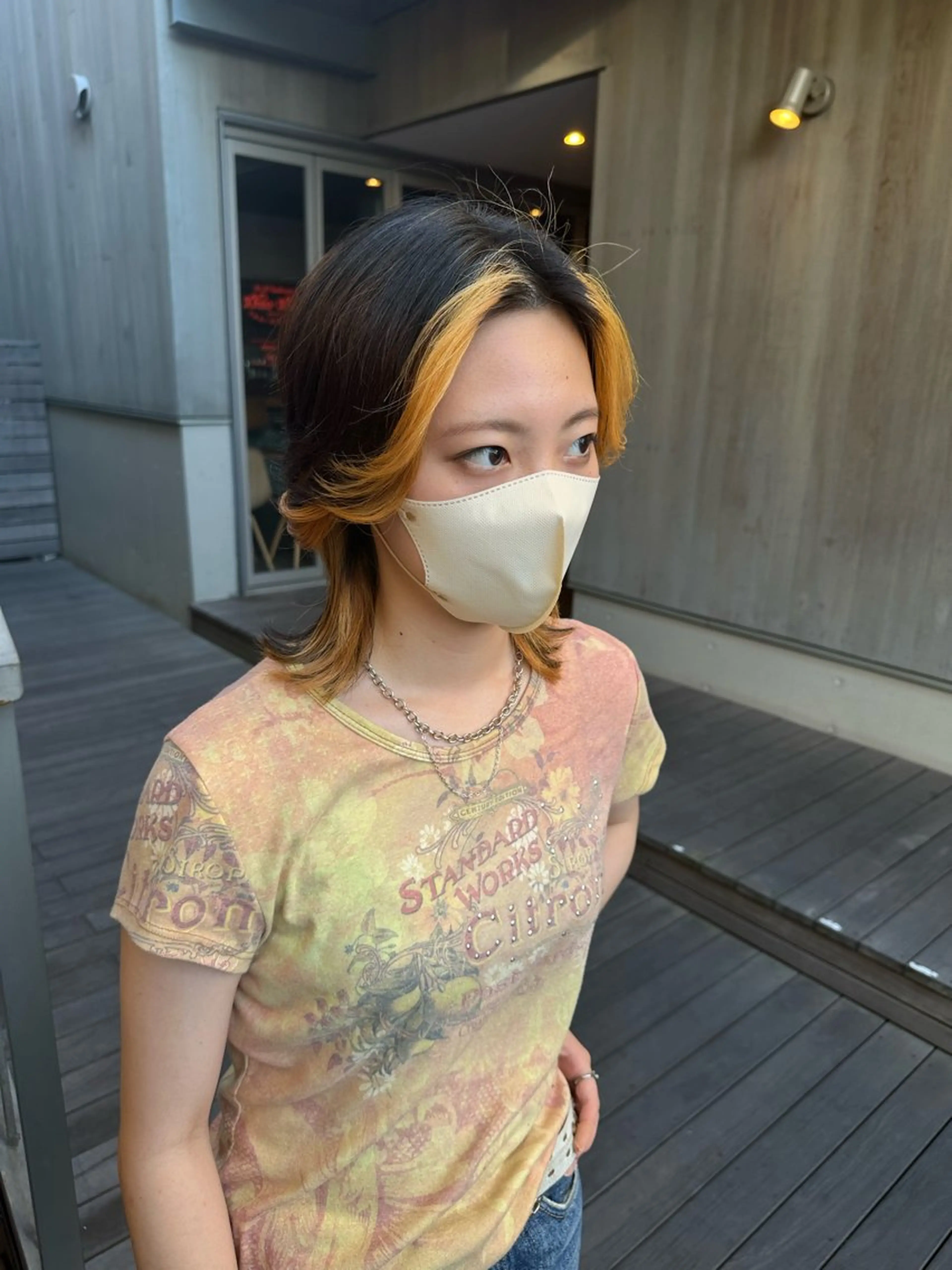 カラー 似合わせレイヤー 海外風レイヤーmioのヘアスタイル