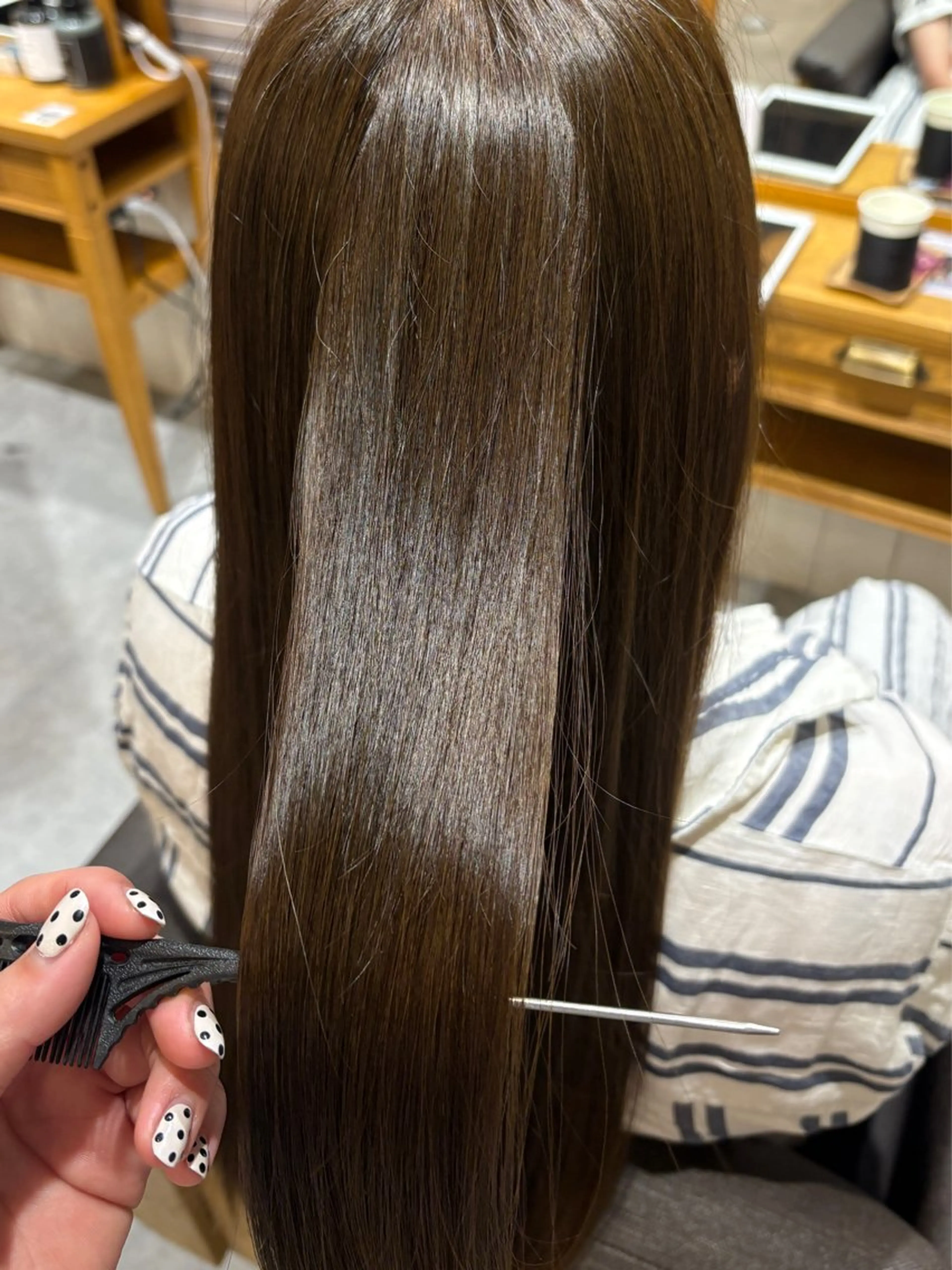 カラー ヘアカラー 中山 江美香のヘアスタイル