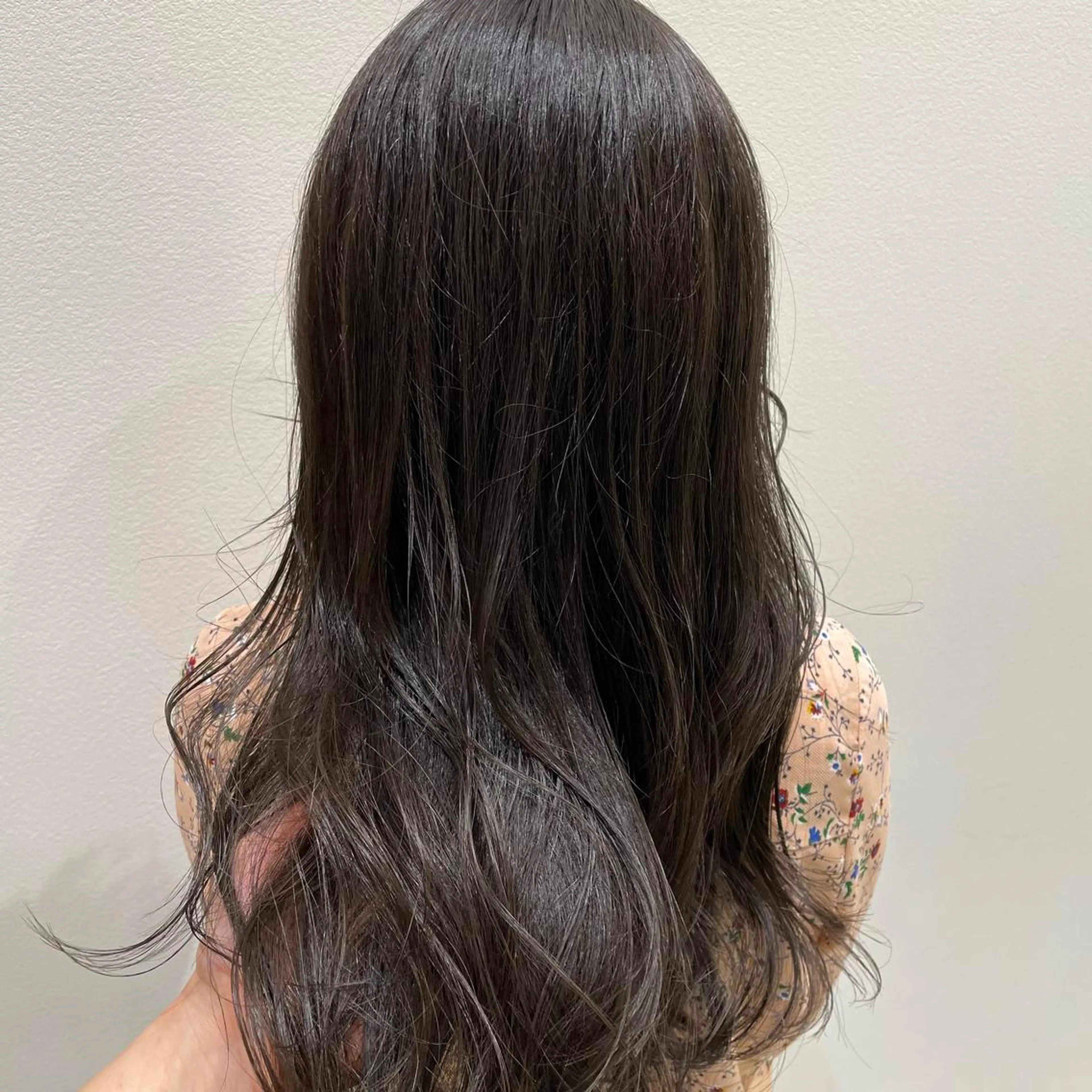 ロング パーマモデル募集🌈 森脇帆南のヘアスタイル