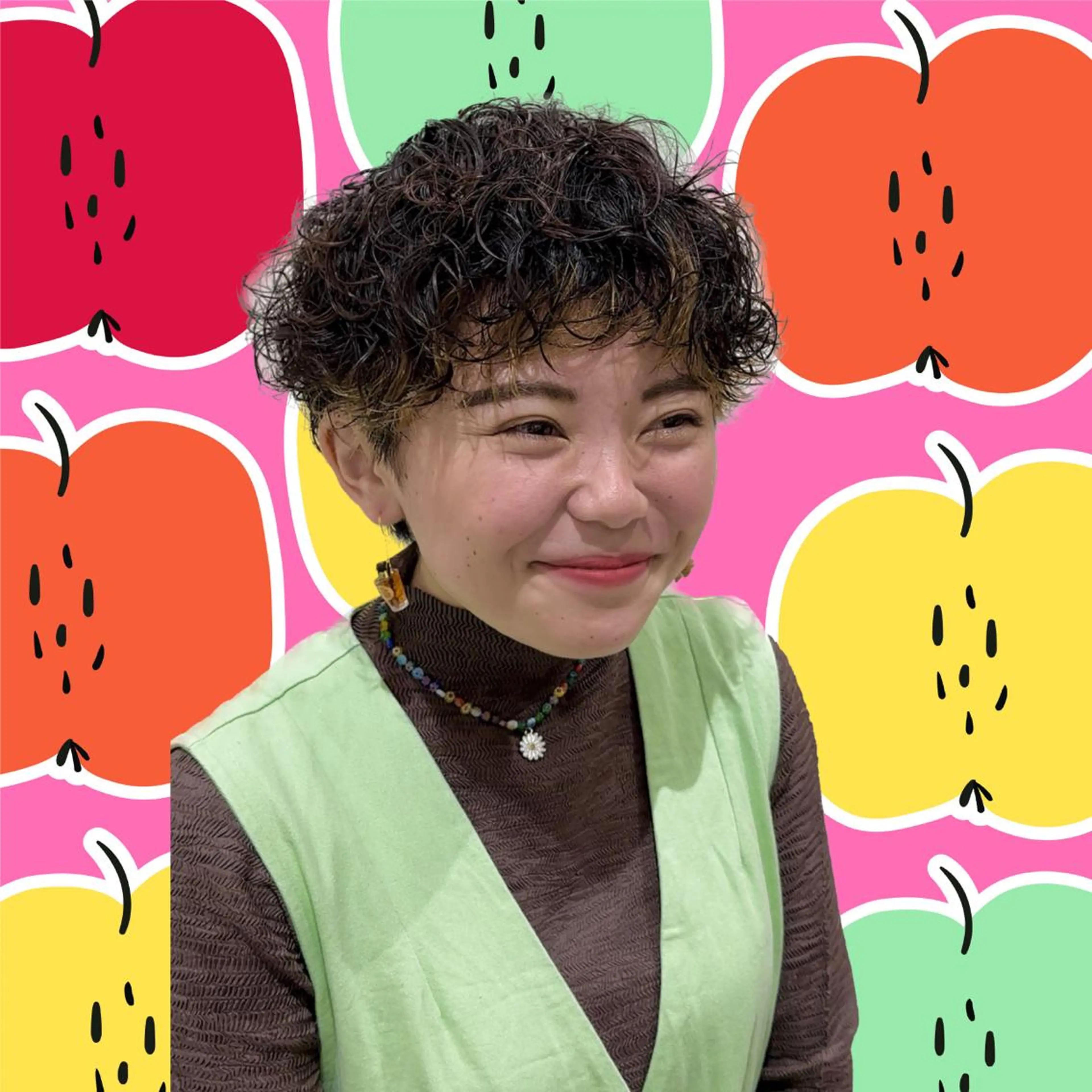 ショート パーマ ショートヘア プードルパーマ LANKA所属・ブリーチパーマ 🎀Rumiのヘアスタイル