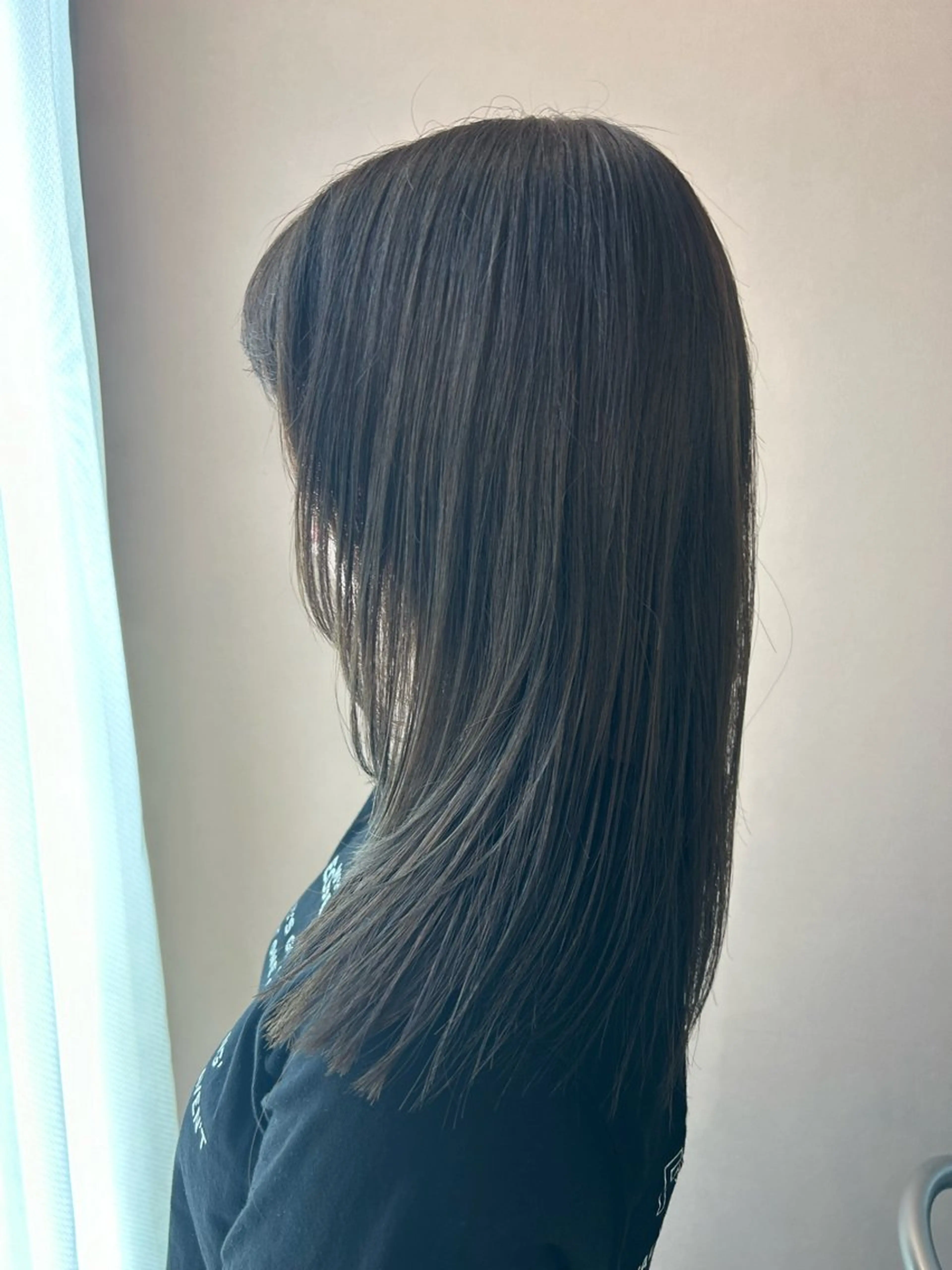 ロング カラー 透明感カラー グレージュ オリーブグレージュ オリーブグレー hub hair レイヤー/透明感のヘアスタイル