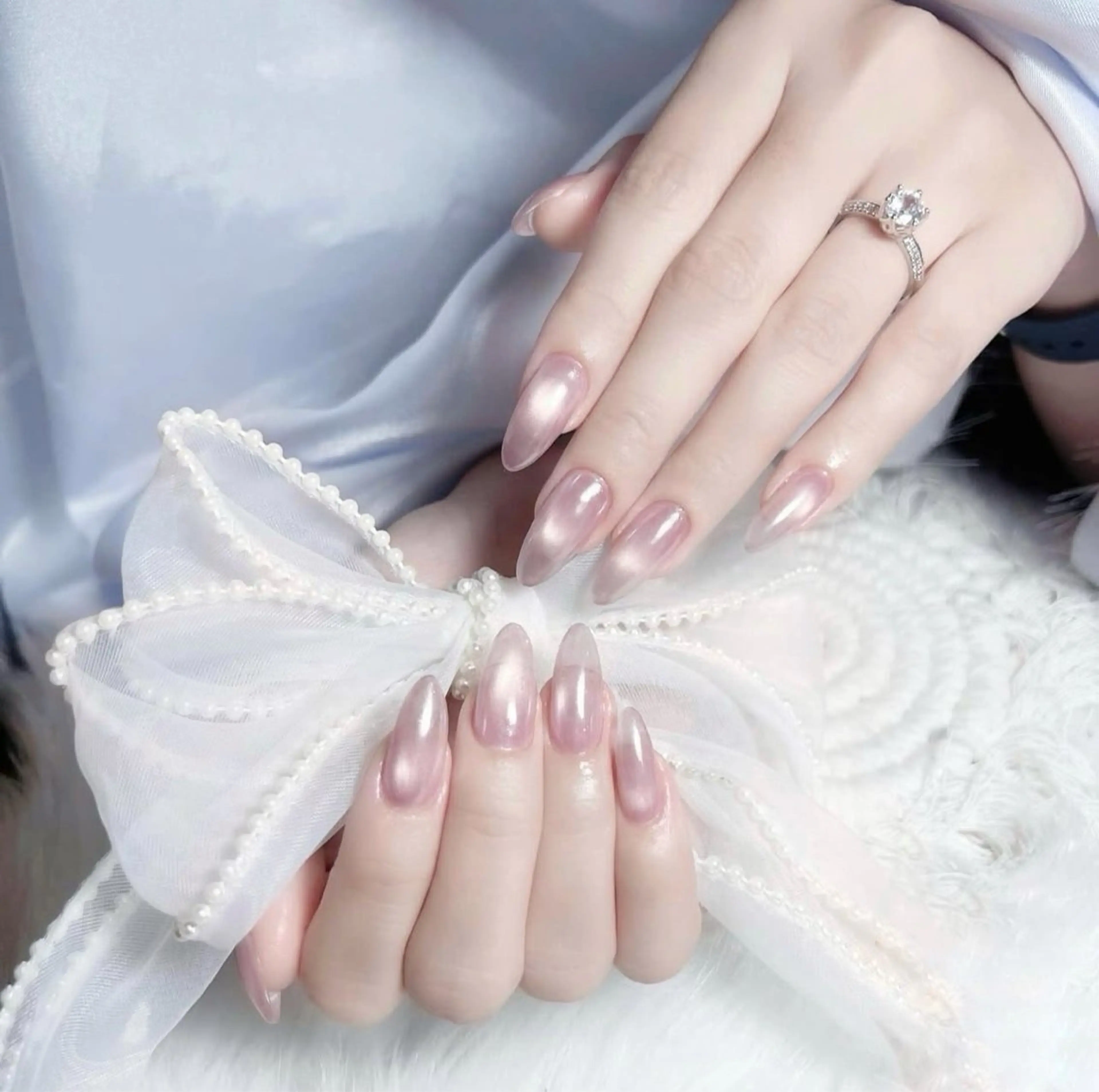 ネイル マグネットネイル ハンドネイル sora ❄️のネイルデザイン