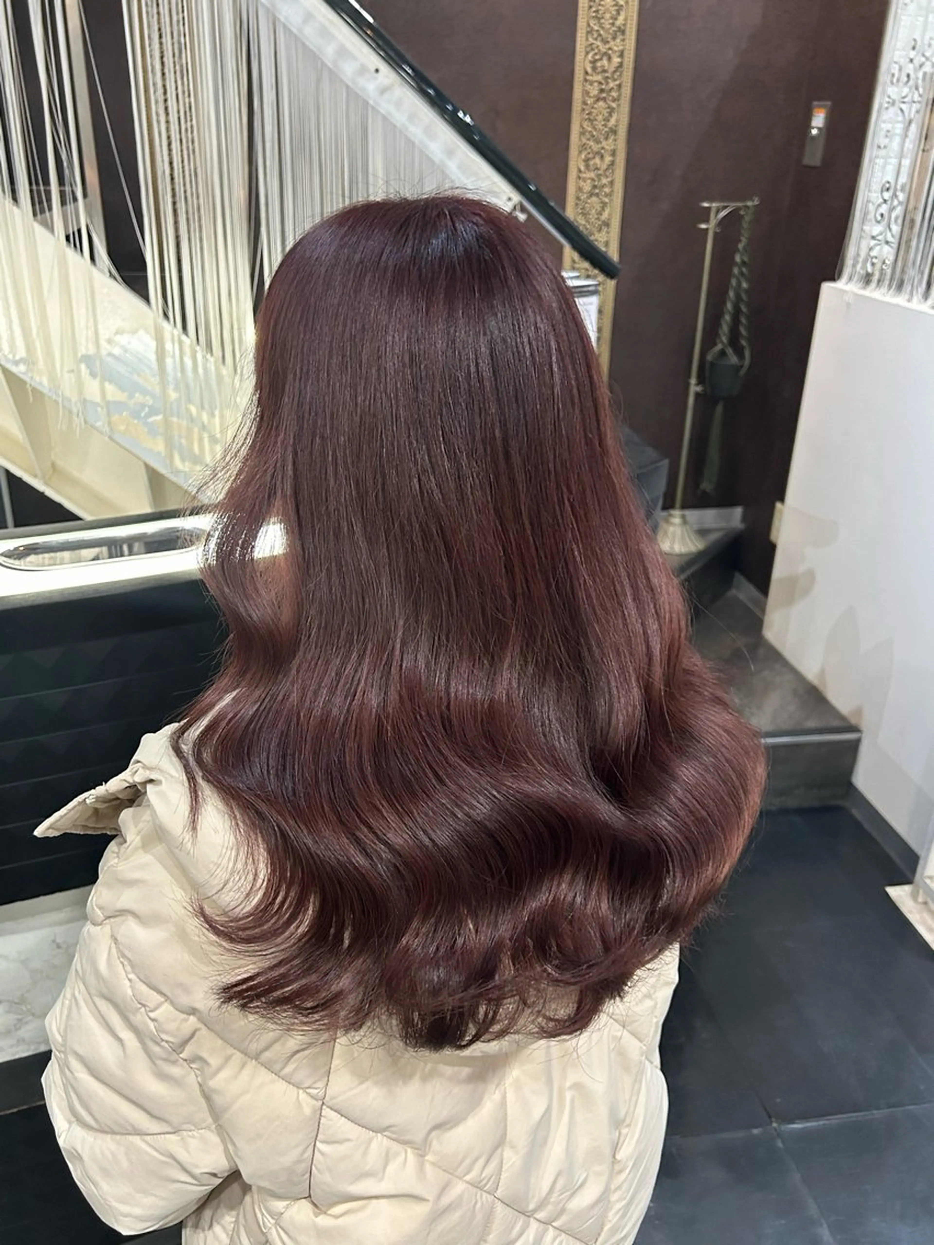 ロング カラー カット ヘアカラー mizu kiのヘアスタイル