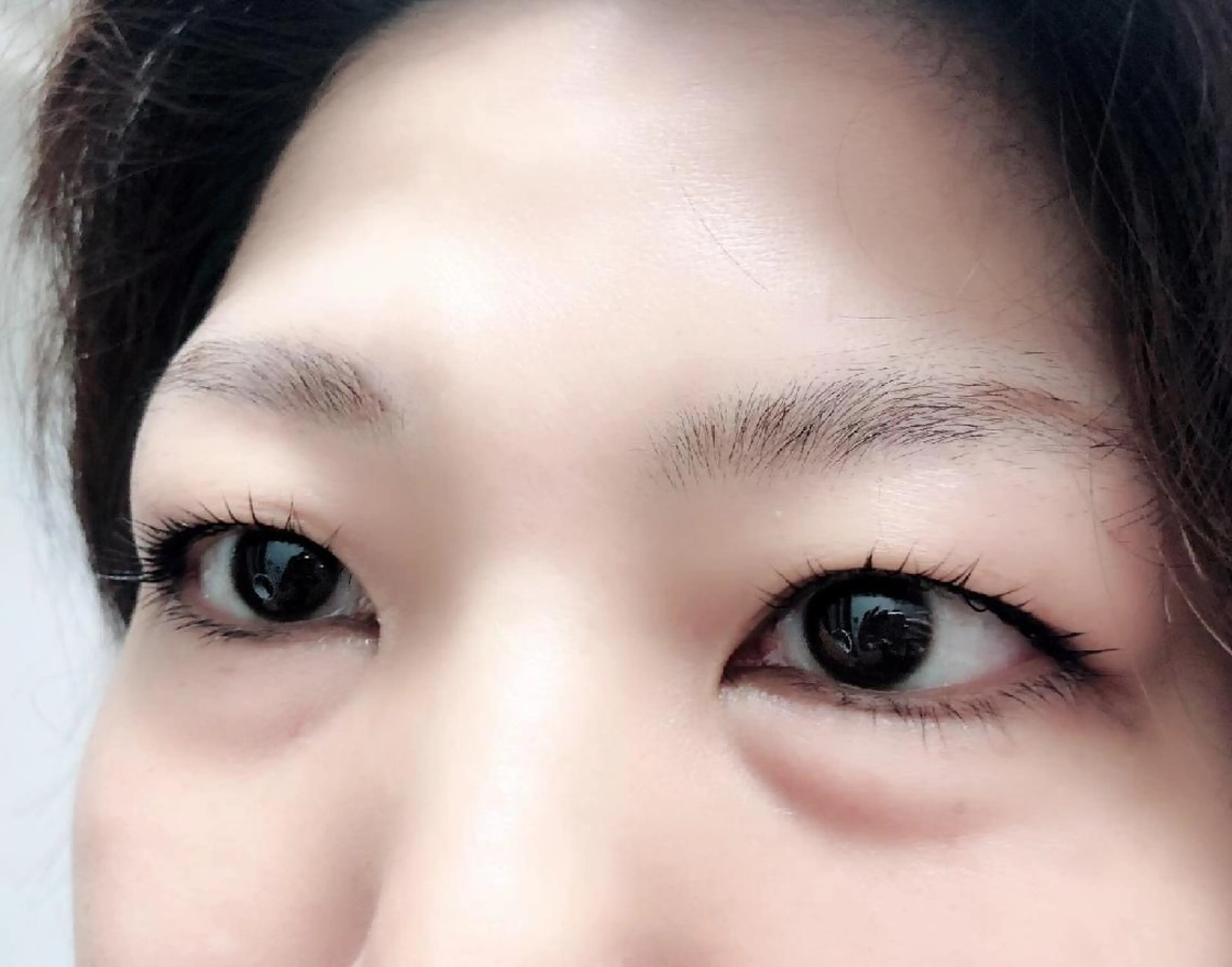 マツエク・マツパ 付け放題 フラットラッシュ 下まつげエクステ 一重×まつ毛パーマ ボリュームラッシュ 吉岡 ゆうなのマツエク・マツパデザイン