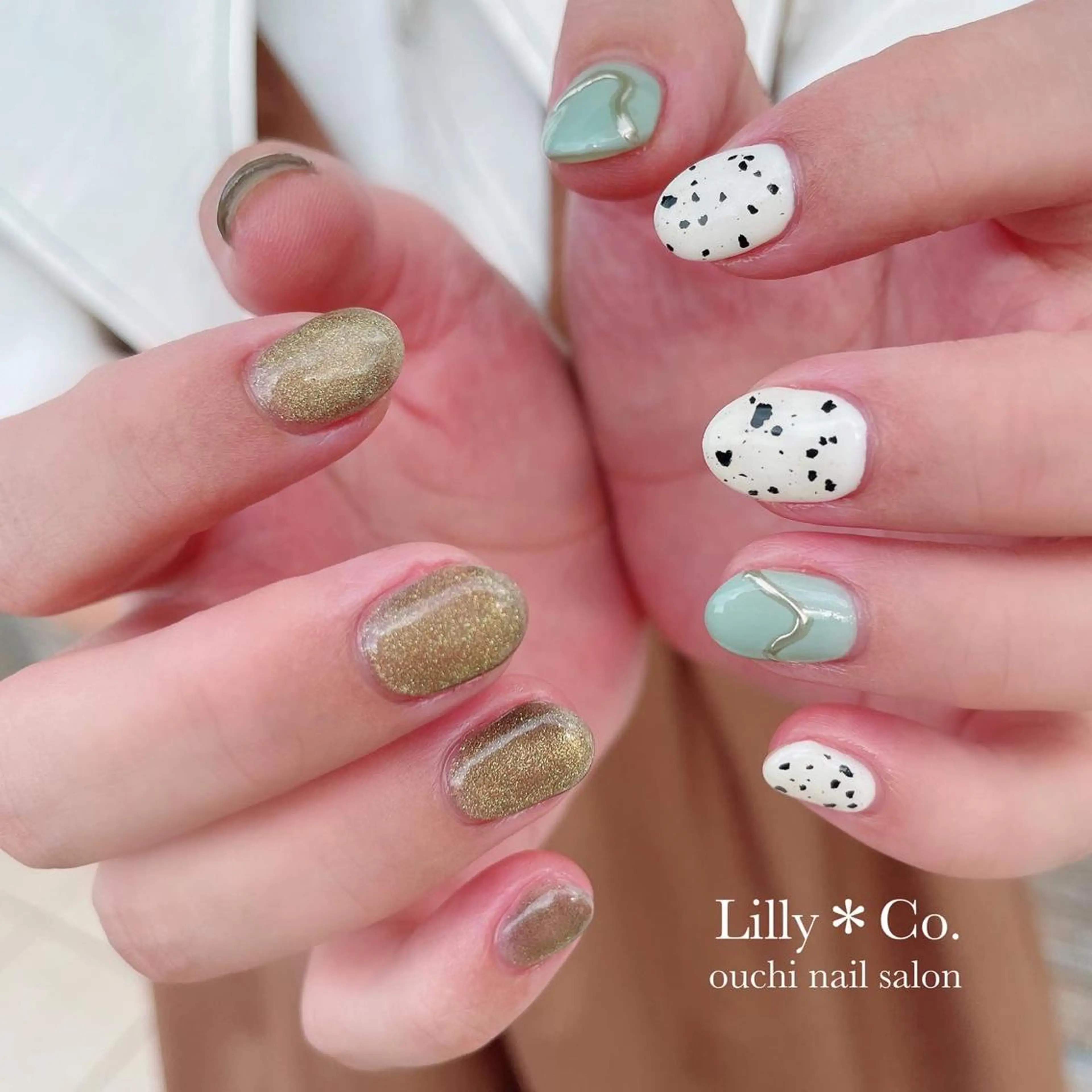 ネイル ハンドネイル ハンドケア Lilly Co.のネイルデザイン