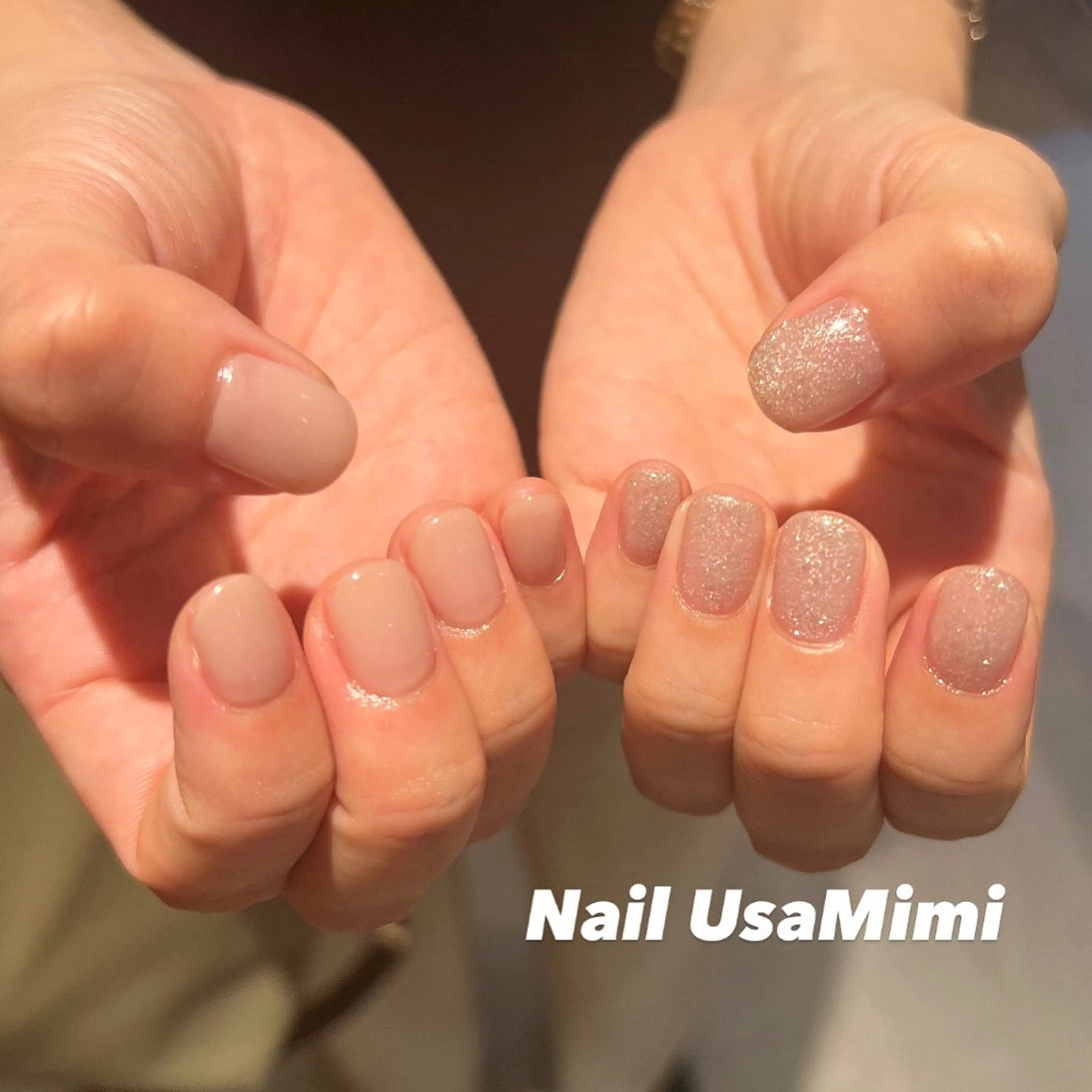 ネイル フットネイル ジェルネイル マグネットネイル 持ち込み ワンカラーネイル ハンドネイル 本町NailUsa Mimi RIKOのネイルデザイン